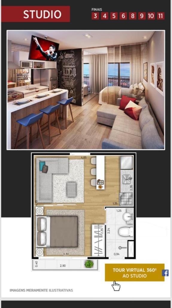 STUDIO LUXURY CIDADE JARDIM / SP