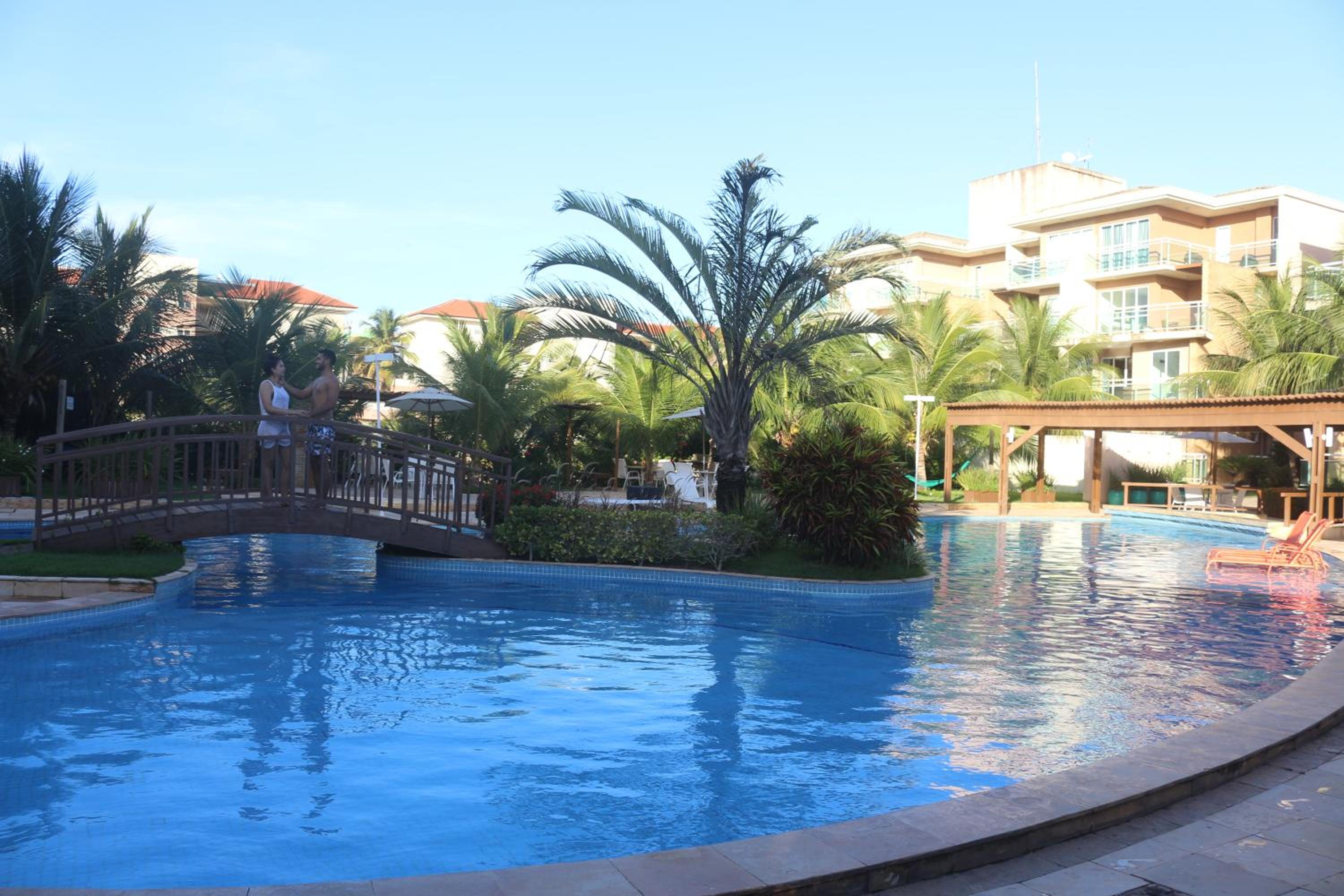PALM BEACH Porto das Dunas, apartamento todo climatizado TÉRREO a 350 metros Beach Park
