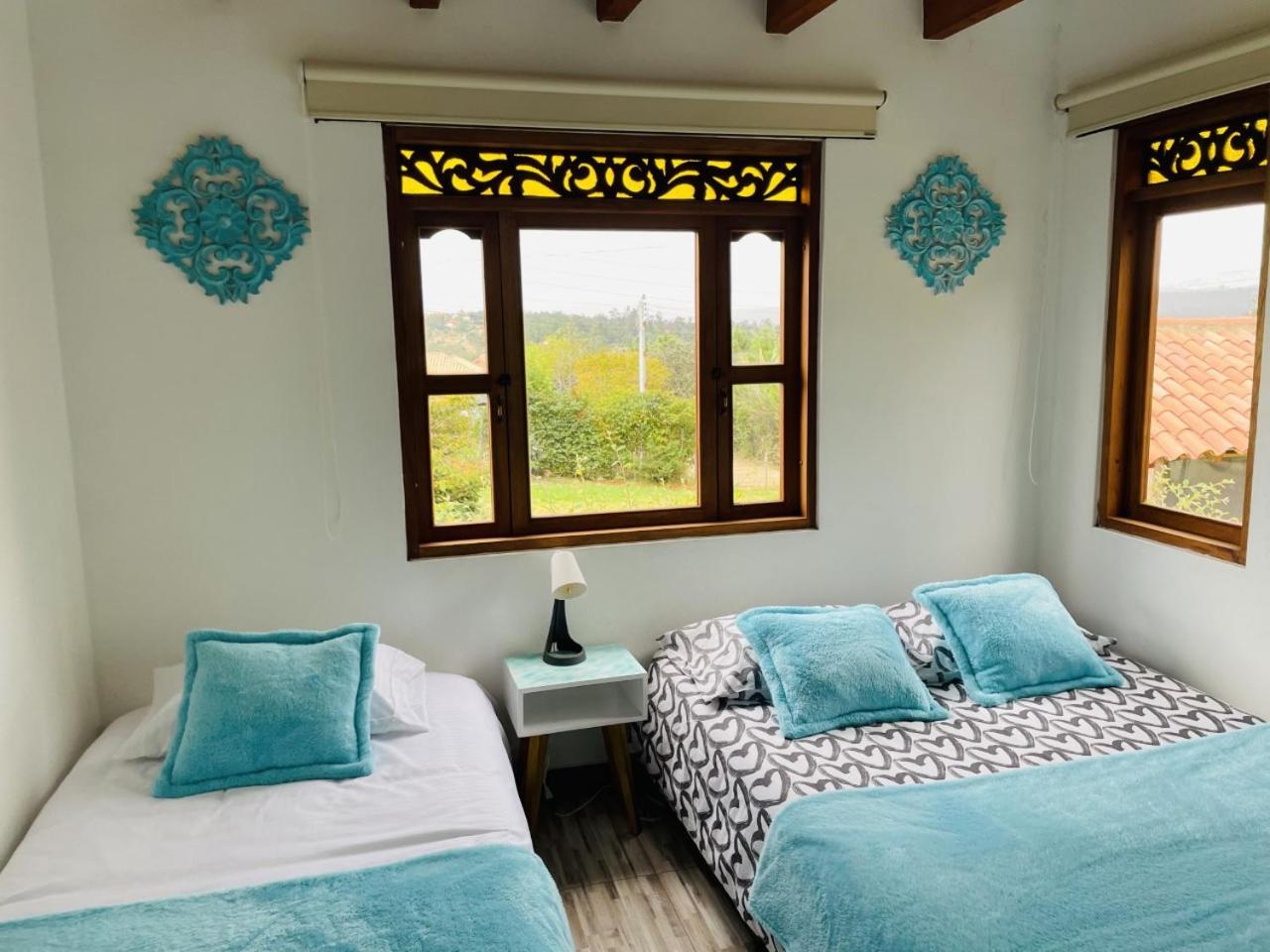 Casa turquesa