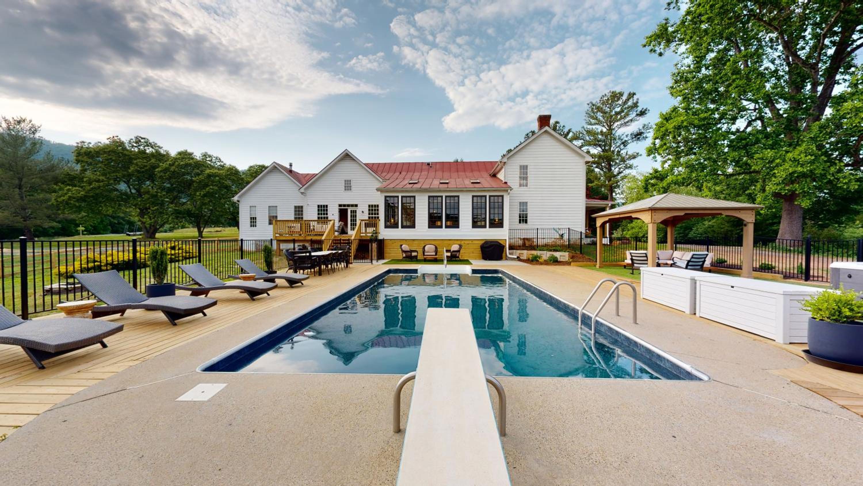 Wine Country Modern Farmhouse on 10 Acres and Pool view 2