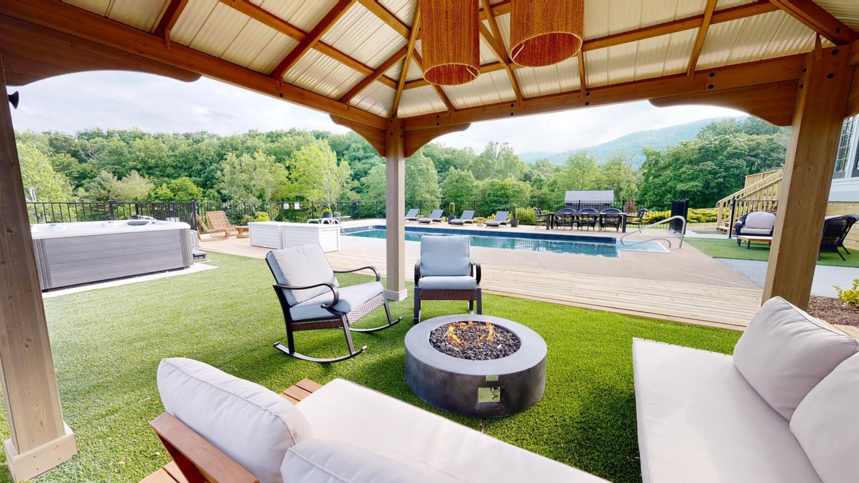 Wine Country Modern Farmhouse on 10 Acres and Pool view 5