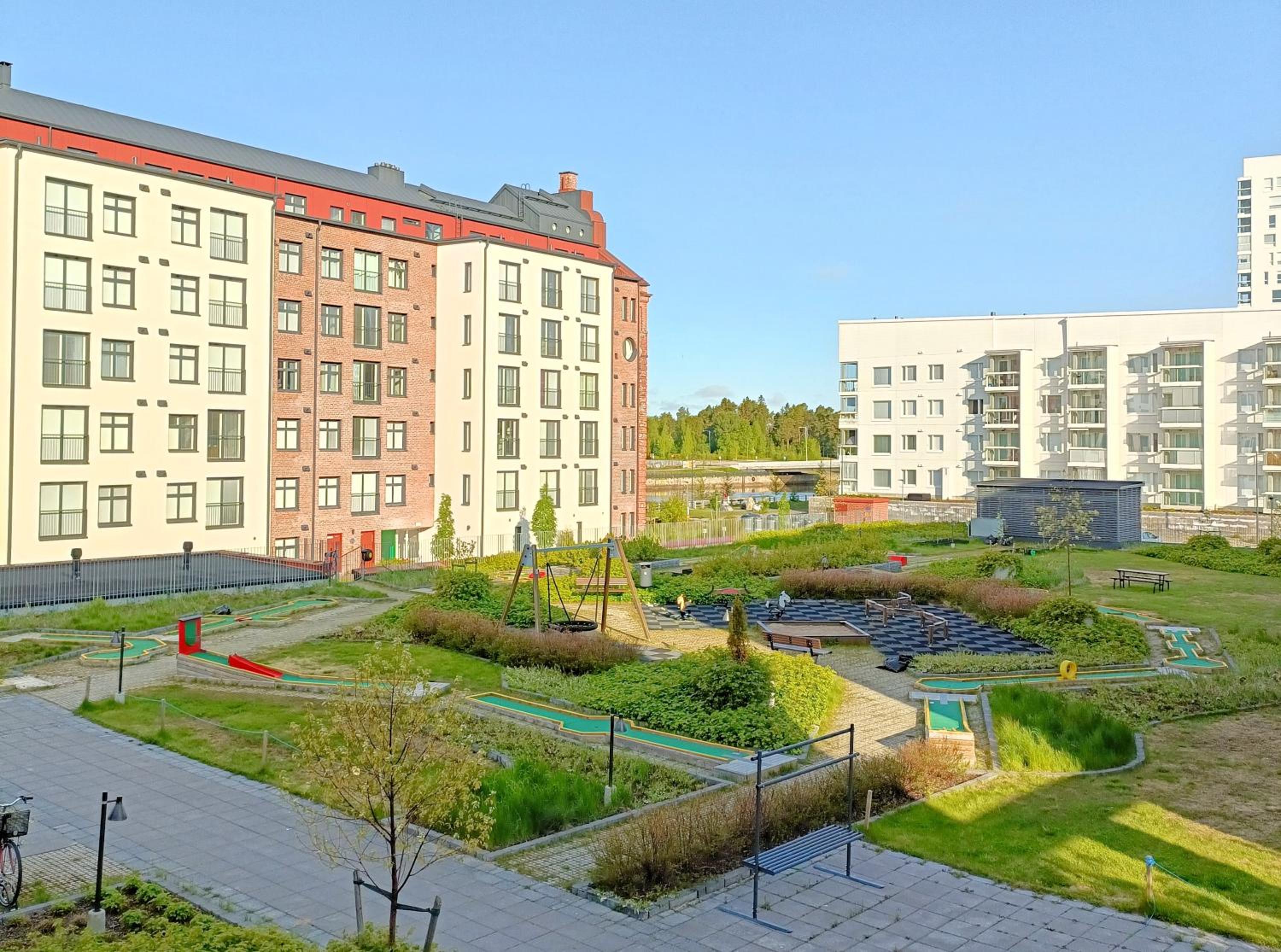 Toppilansalmi two bedroom apartment with a view