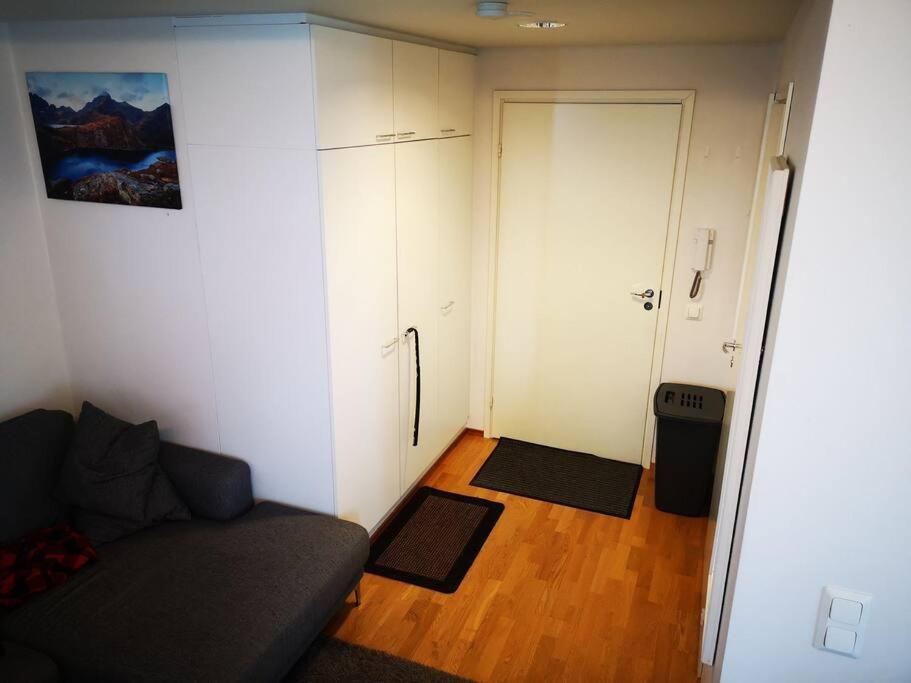 Mukava asunto saunalla ja isolla parvekkeella!