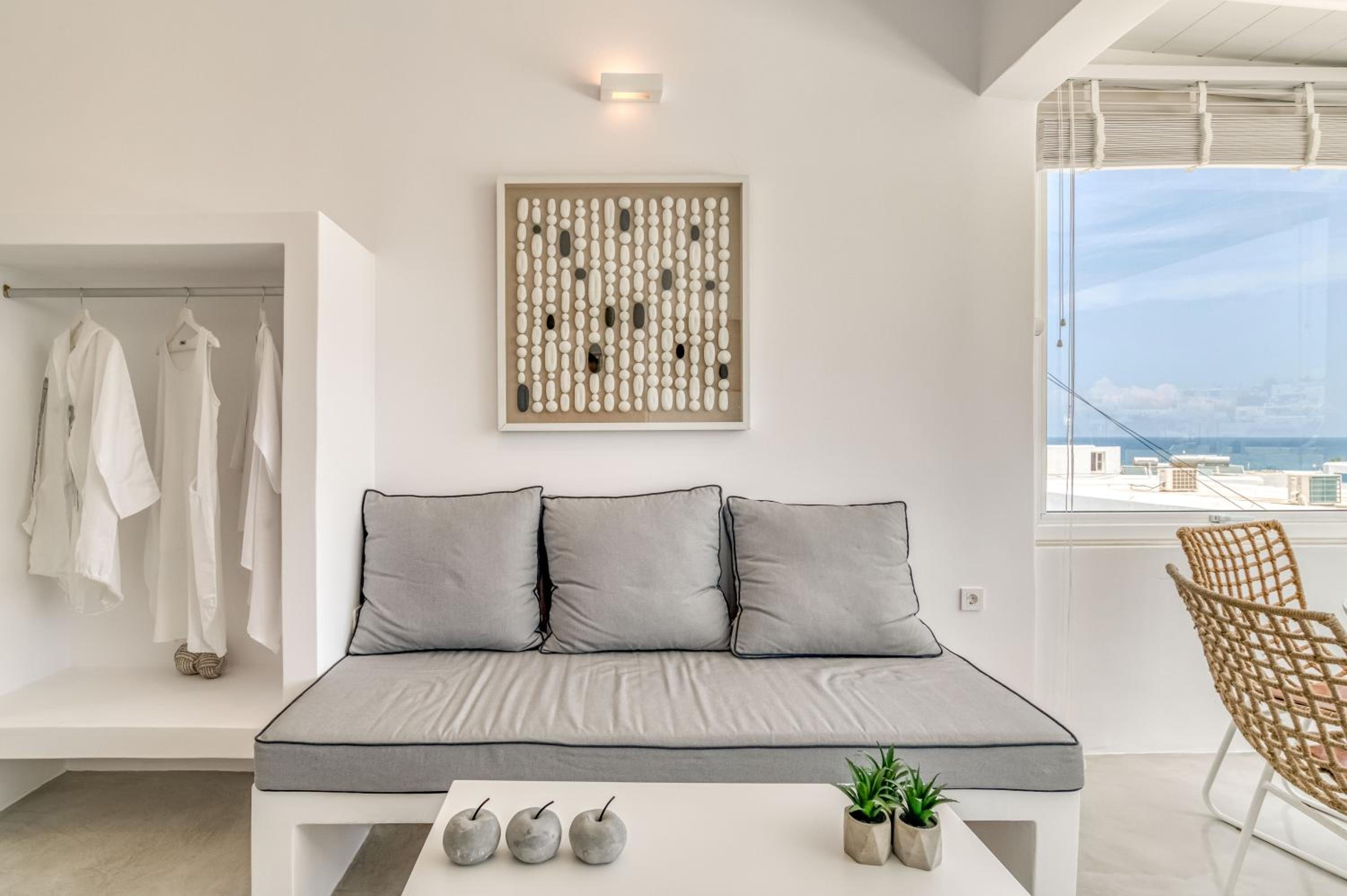 Sandy Studio With View In Naousa