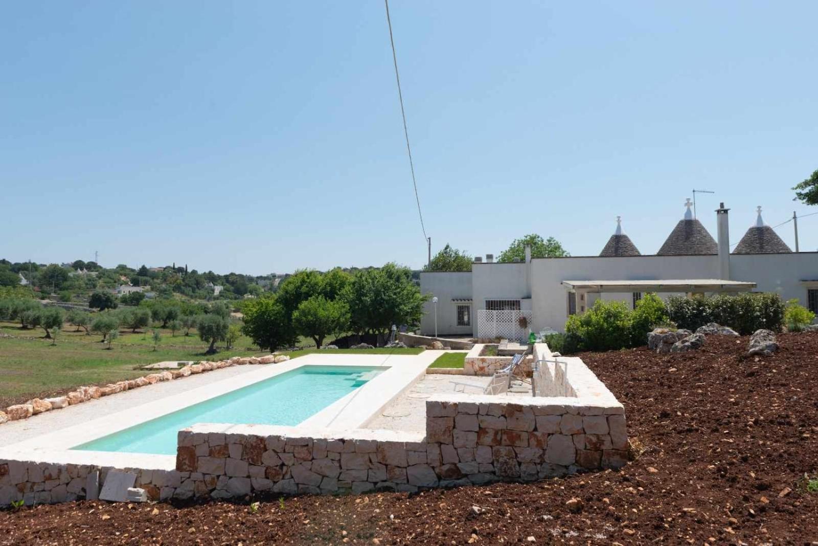 Trullamia with exclusive pool