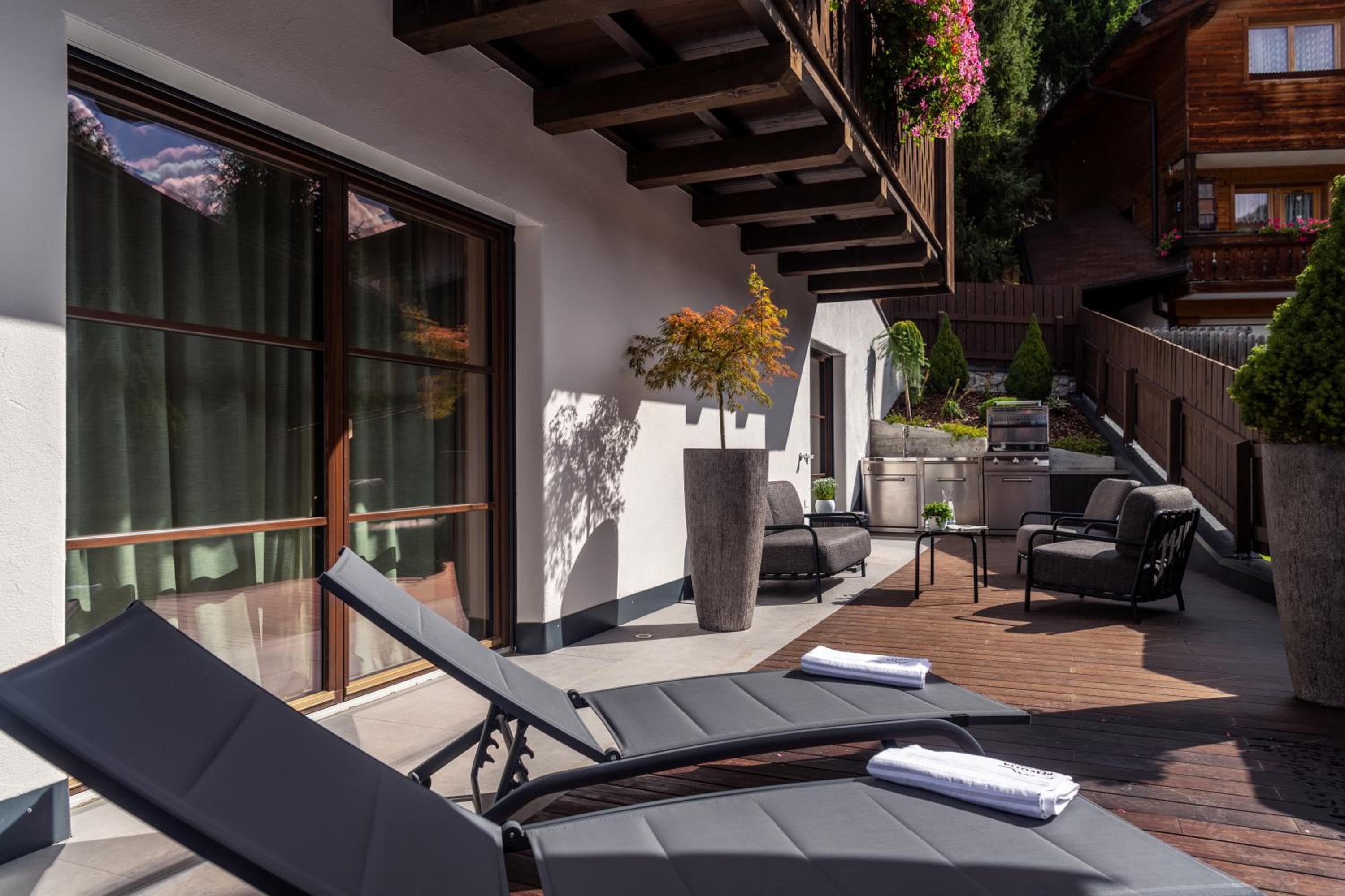 Pescosta Chalet Luxury Living view 4