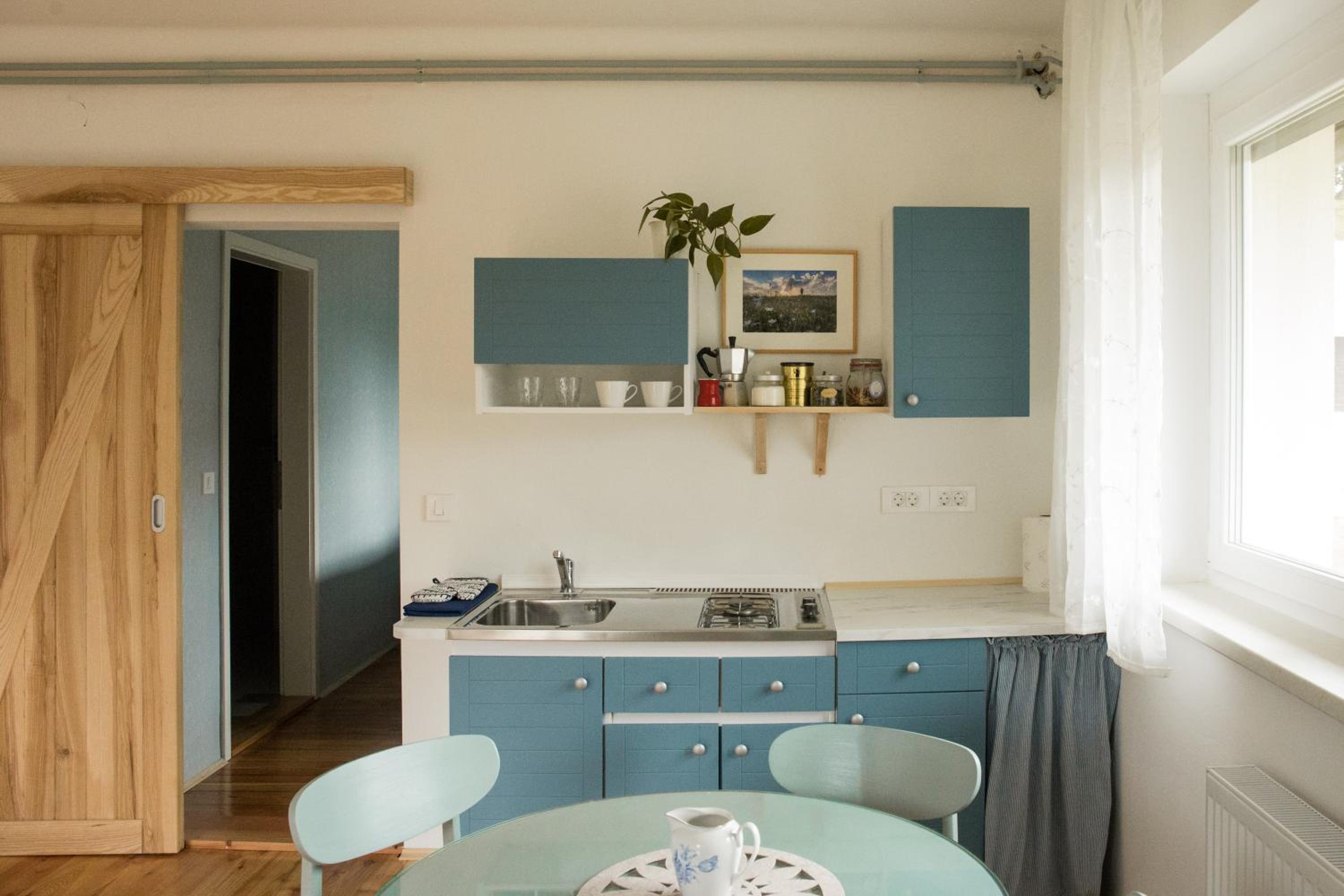 Quiet apartment with a terrace on Organic farm