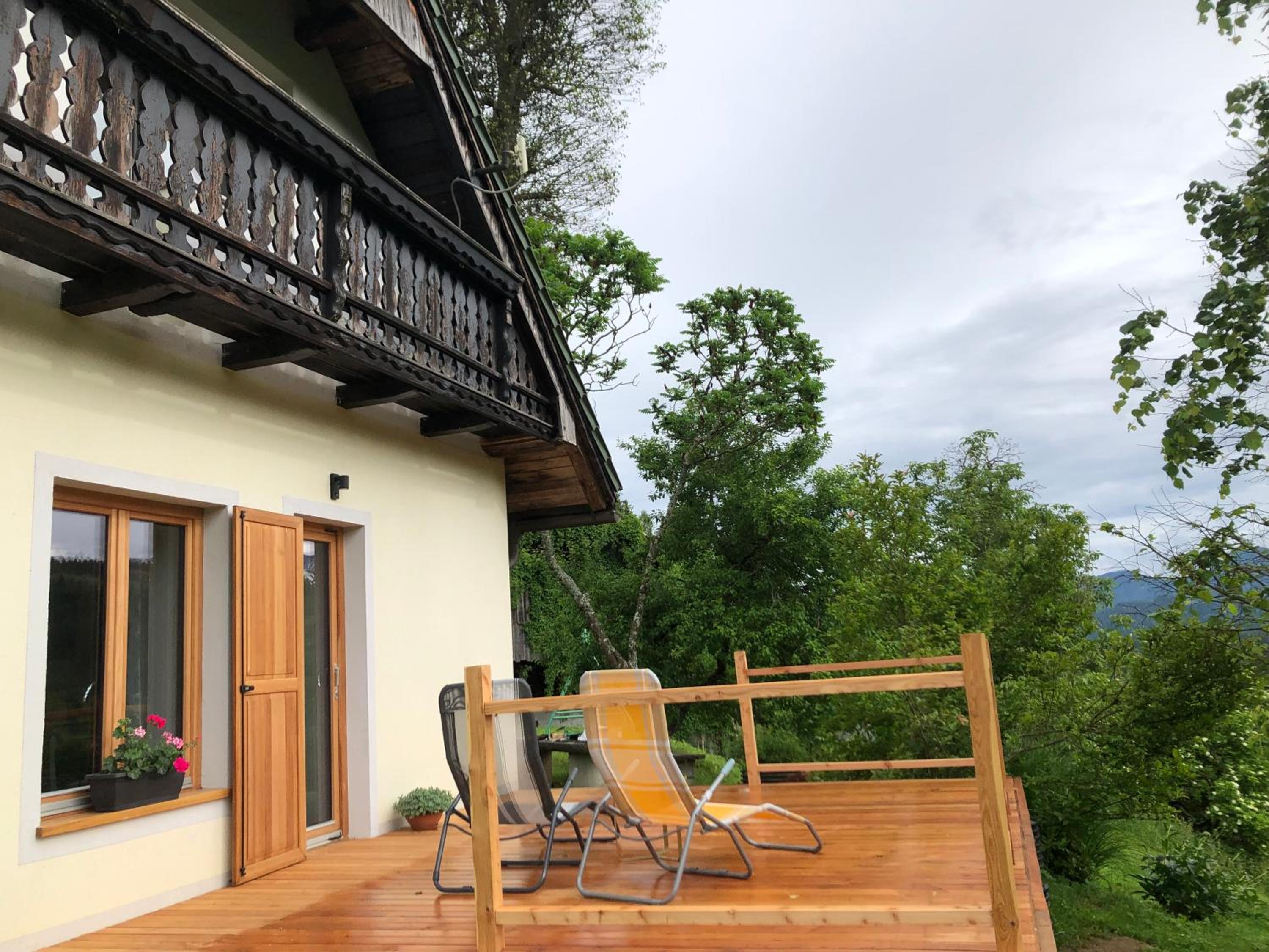 Quiet apartment with a terrace on Organic farm
