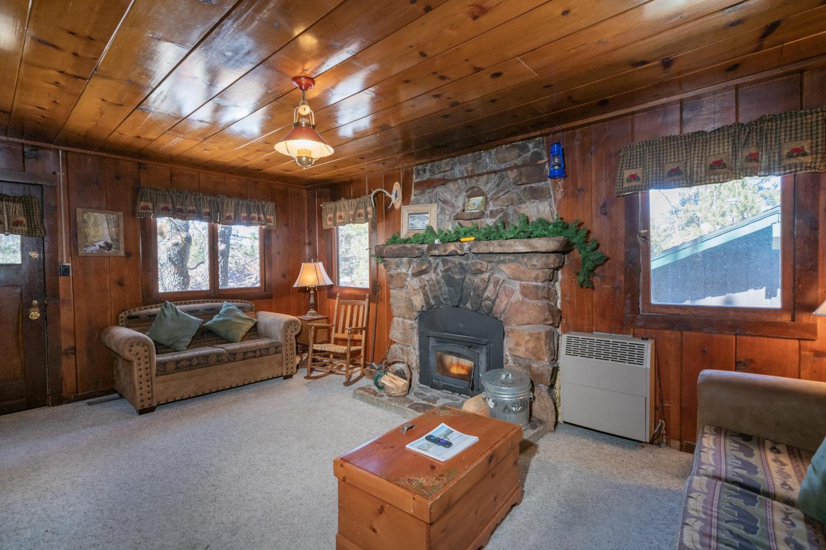 The Cozy Cub - Cozy vintage cabin, Hot tub, gas grill, quiet area! Perfect place to relax!
