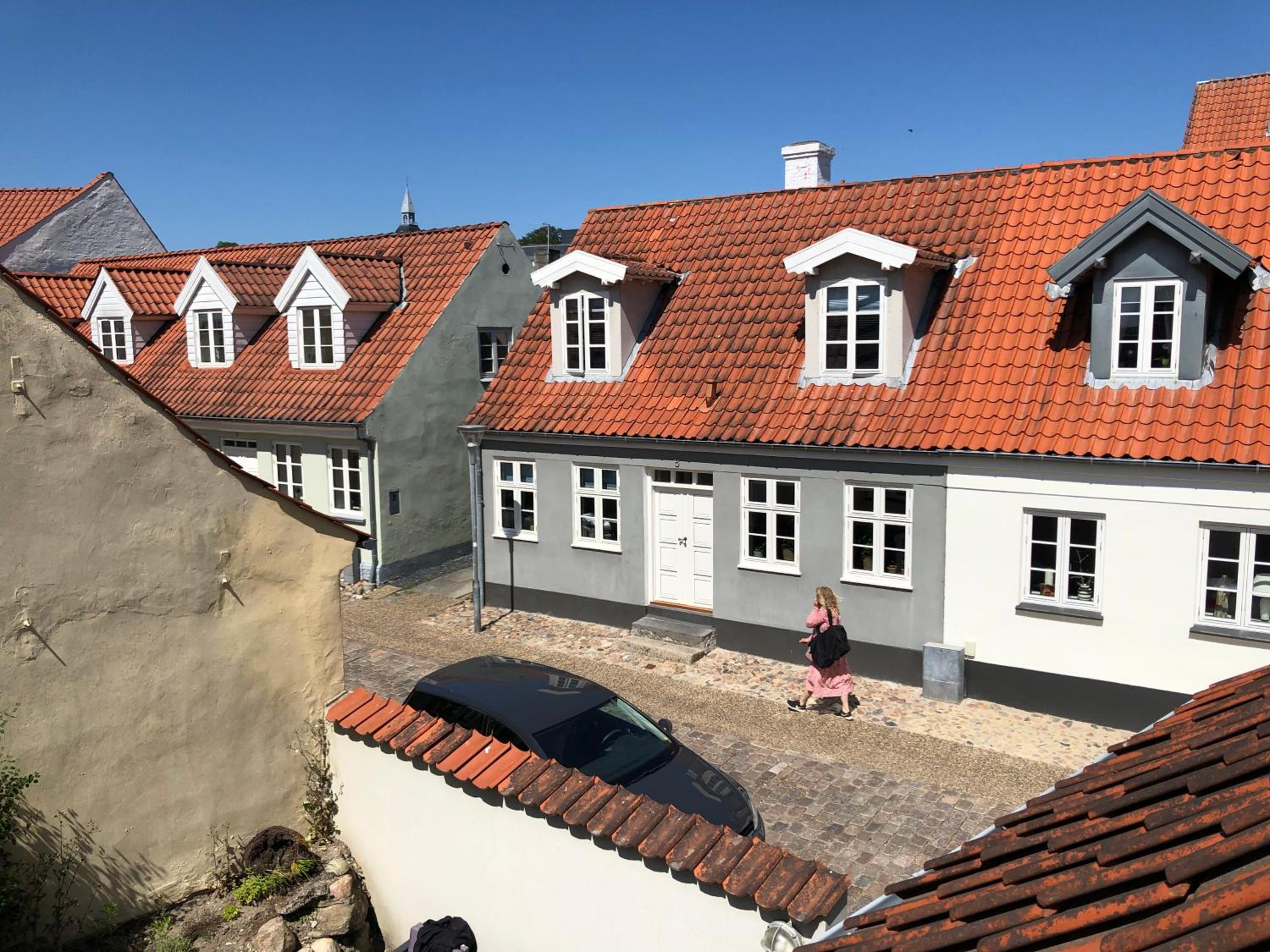 Huset ved springvandet