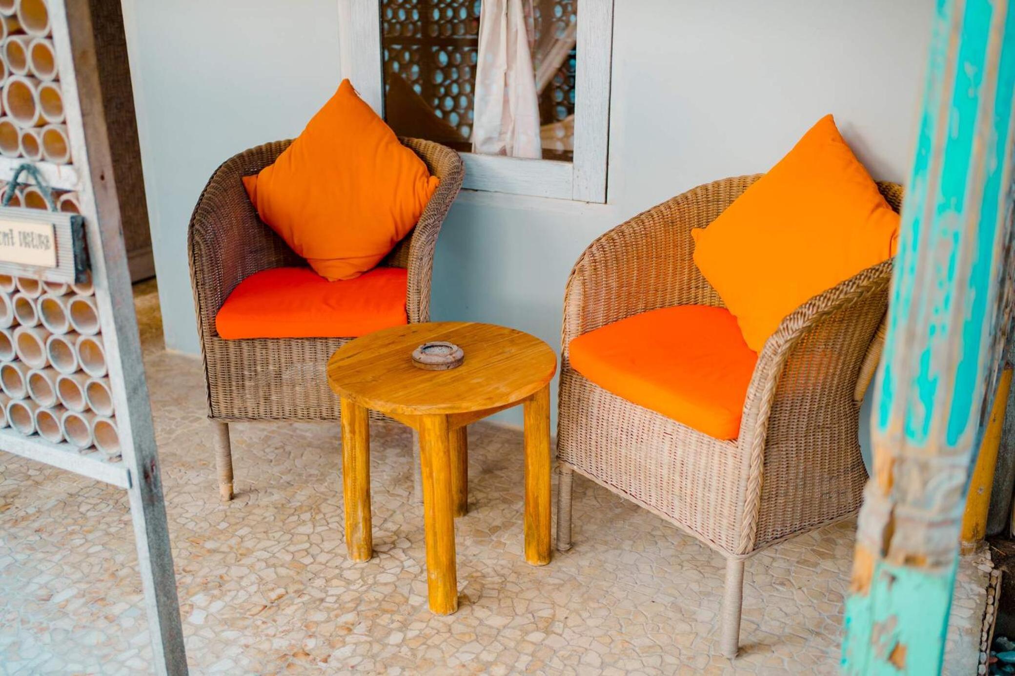 Café Gili Beach Bungalows view 2