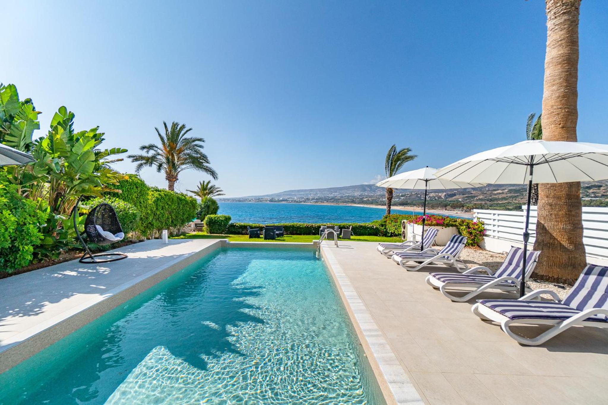 Beach Front Villa Aqua Blu by Ezoria Villas