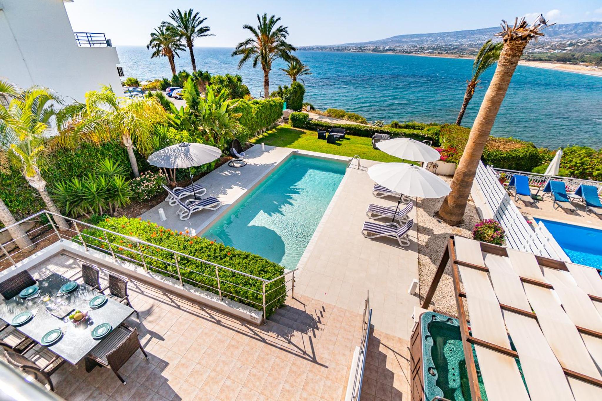 Beach Front Villa Aqua Blu by Ezoria Villas