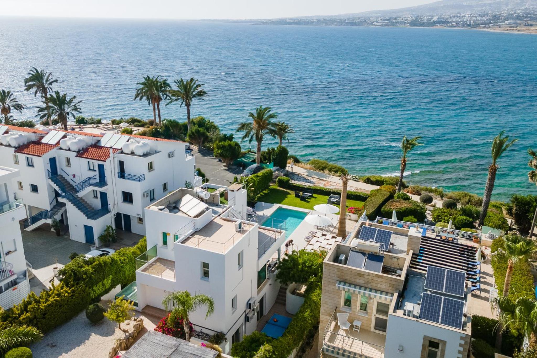 Beach Front Villa Aqua Blu by Ezoria Villas