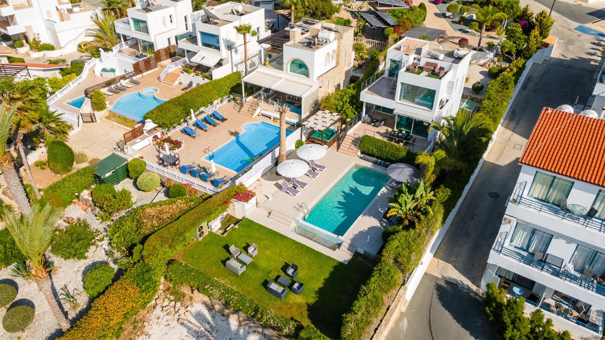 Beach Front Villa Aqua Blu by Ezoria Villas