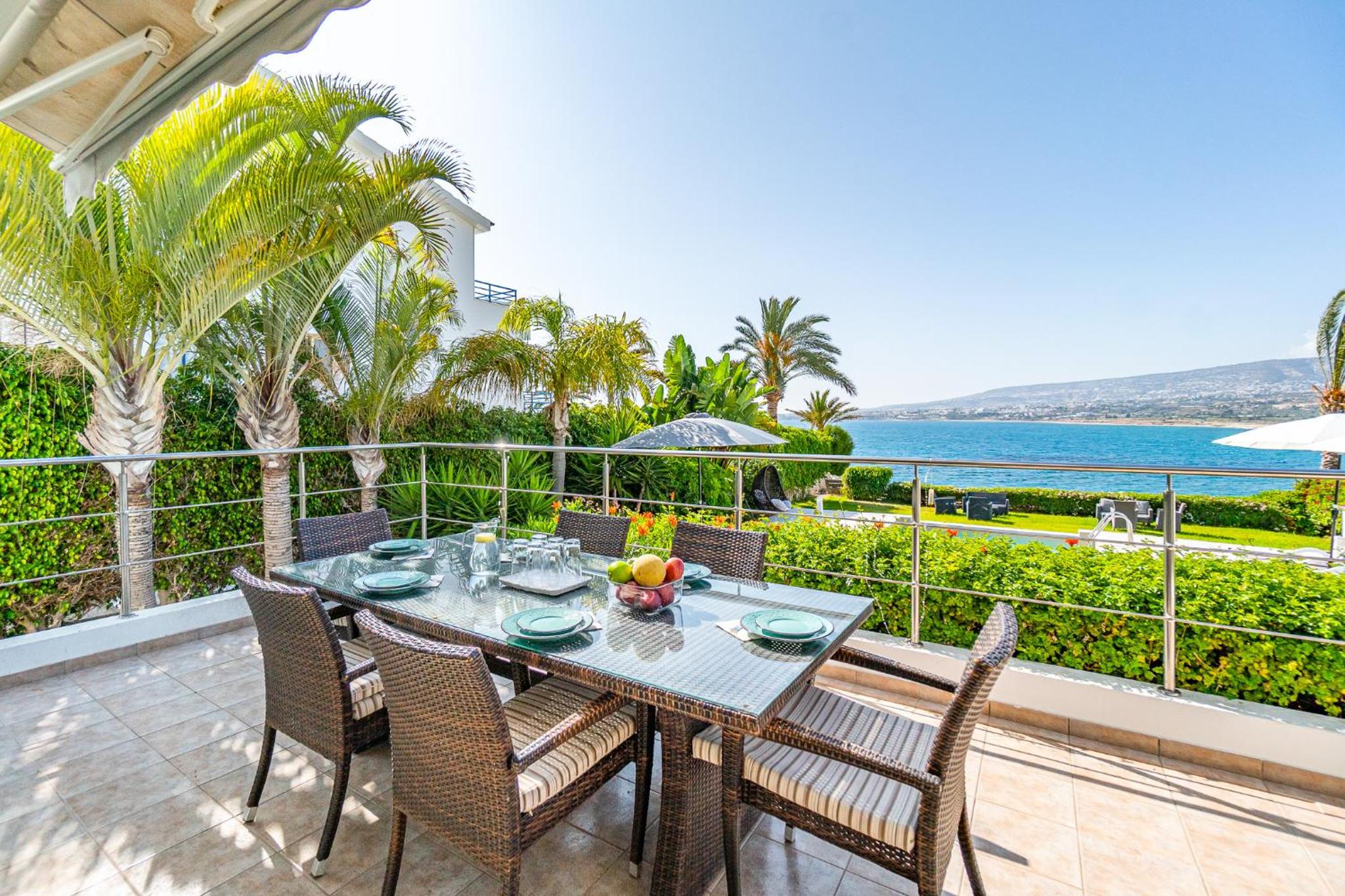 Beach Front Villa Aqua Blu by Ezoria Villas