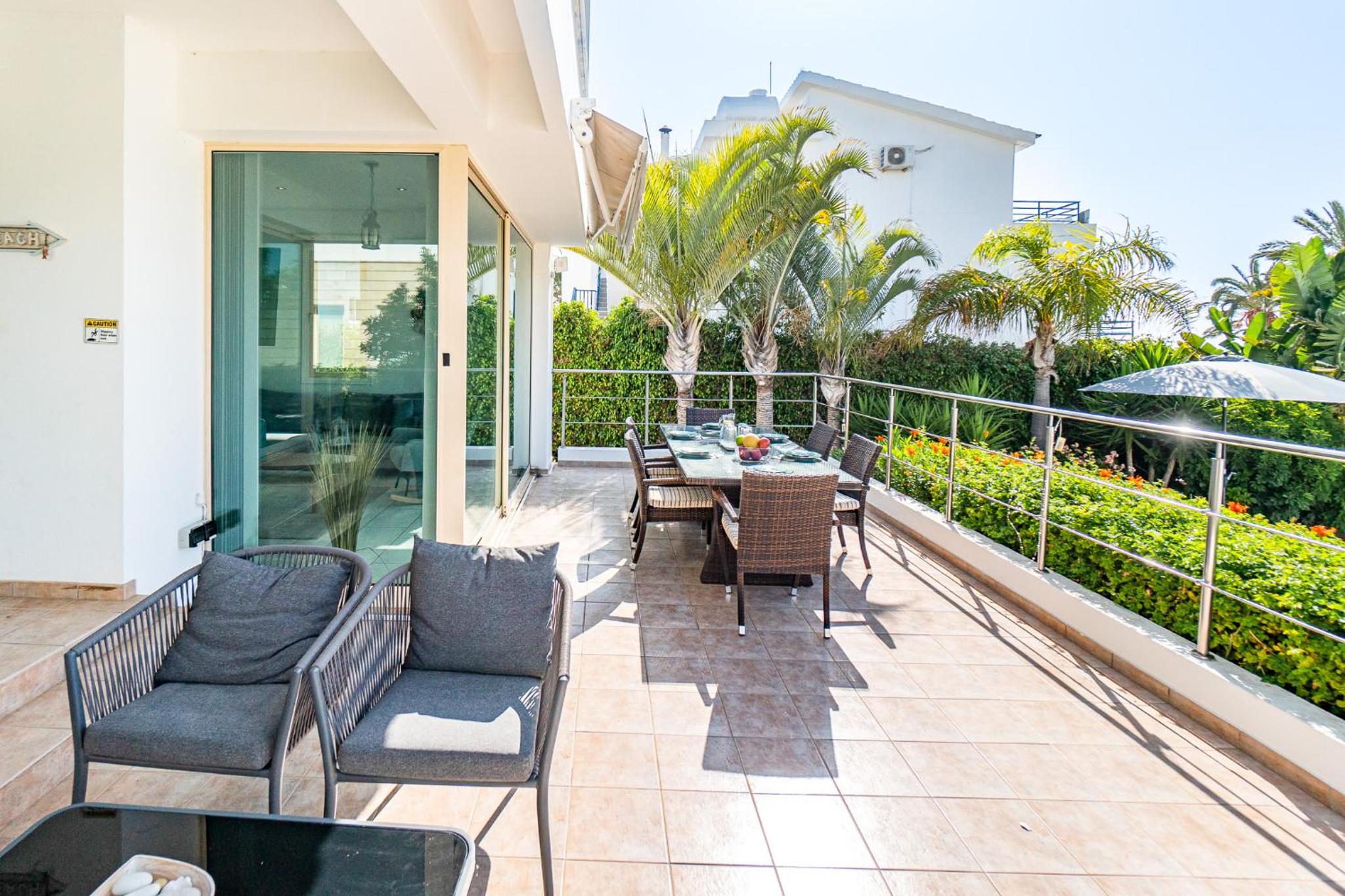 Beach Front Villa Aqua Blu by Ezoria Villas