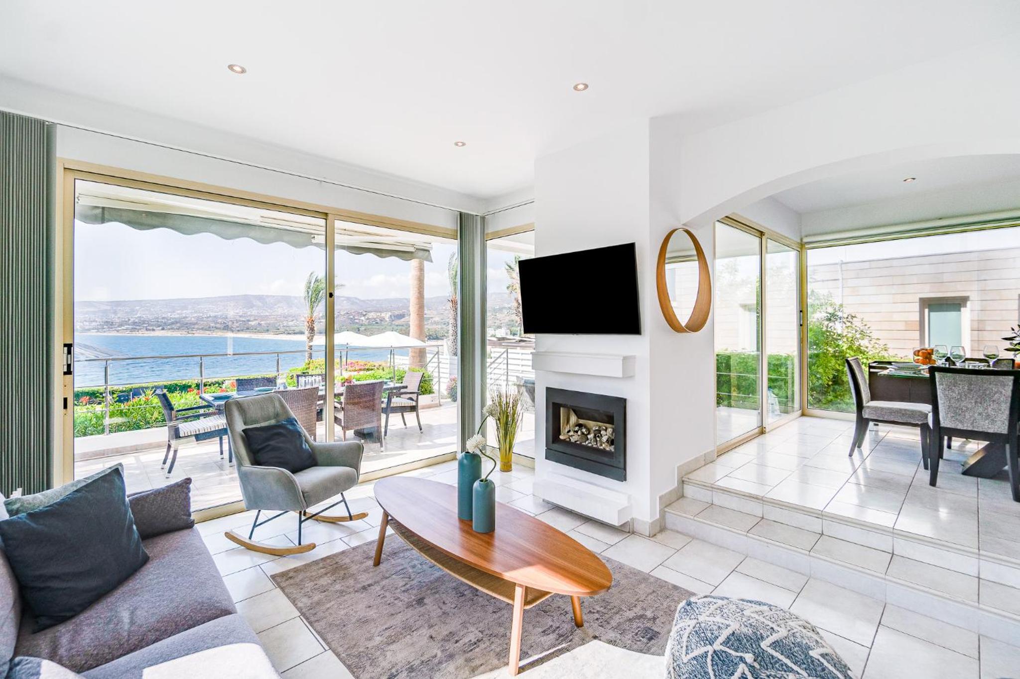 Beach Front Villa Aqua Blu by Ezoria Villas