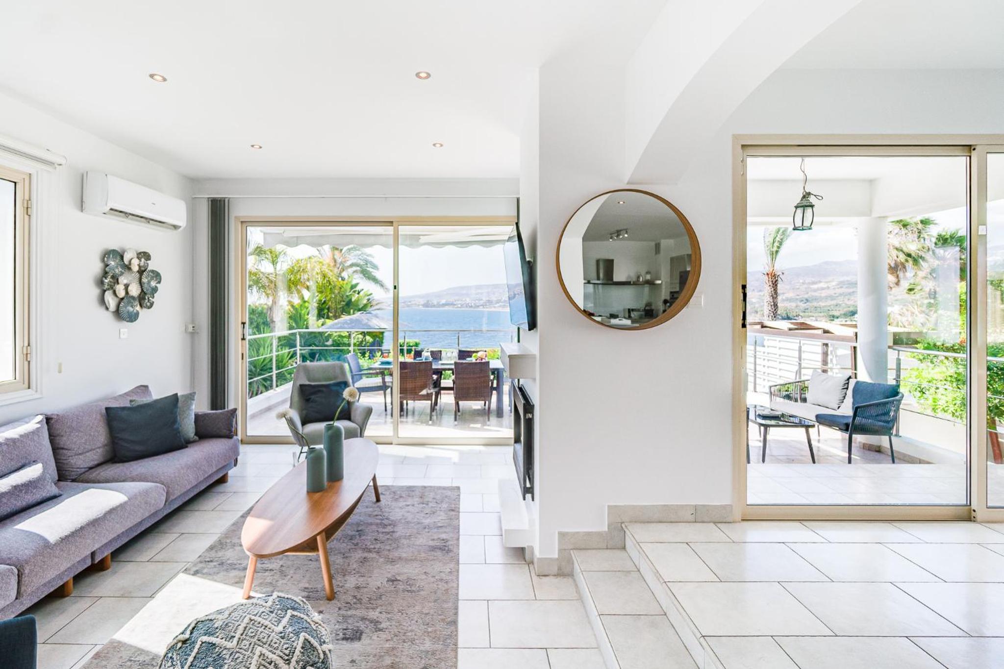Beach Front Villa Aqua Blu by Ezoria Villas