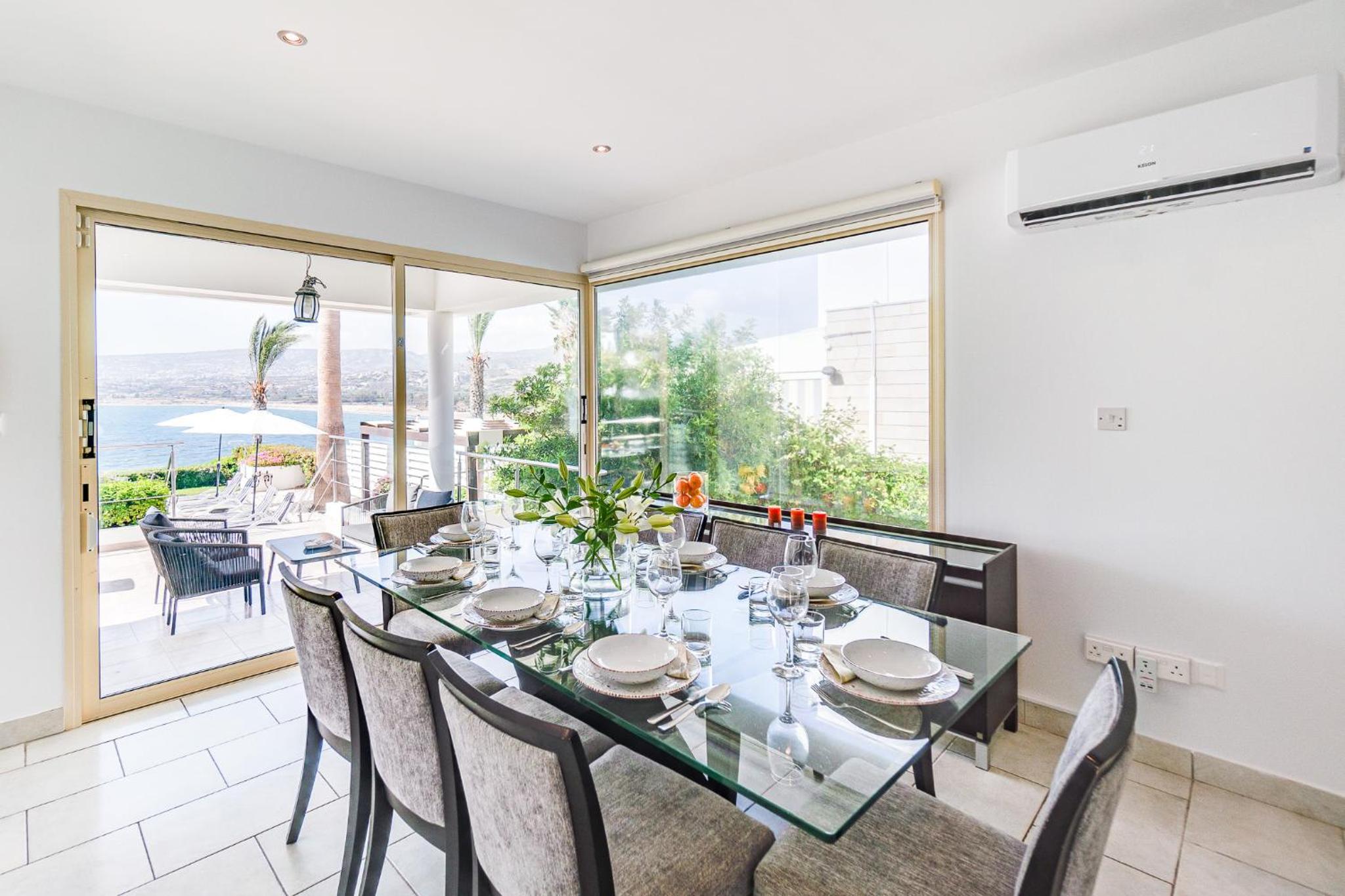 Beach Front Villa Aqua Blu by Ezoria Villas