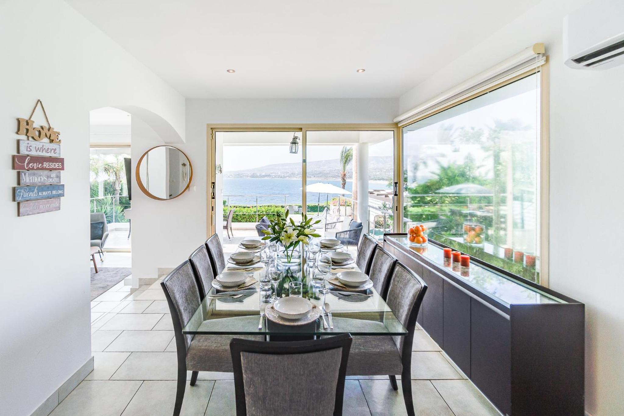 Beach Front Villa Aqua Blu by Ezoria Villas