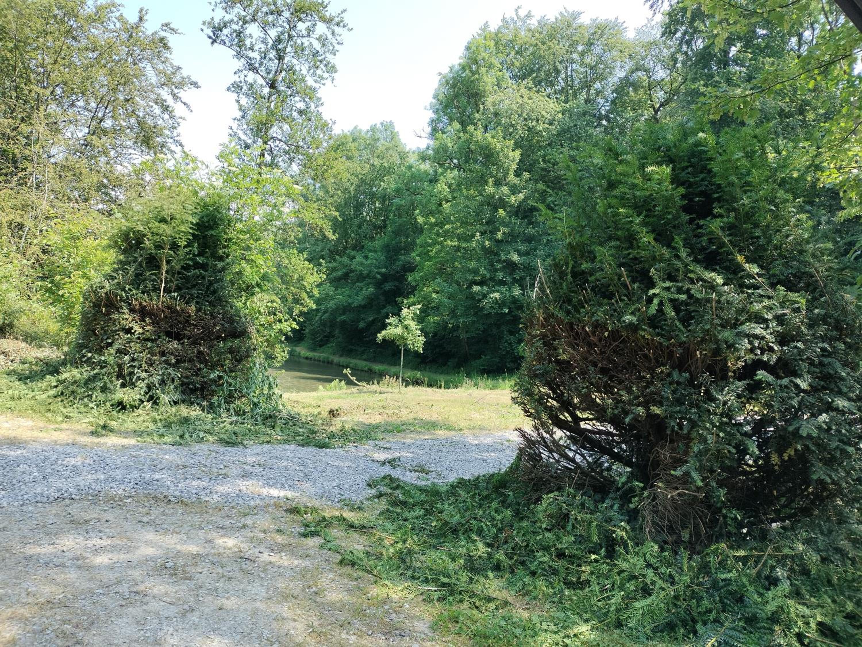 Deux étangs poissonneux au milieu des bois avec gîte moderne, la halte des deux lacs