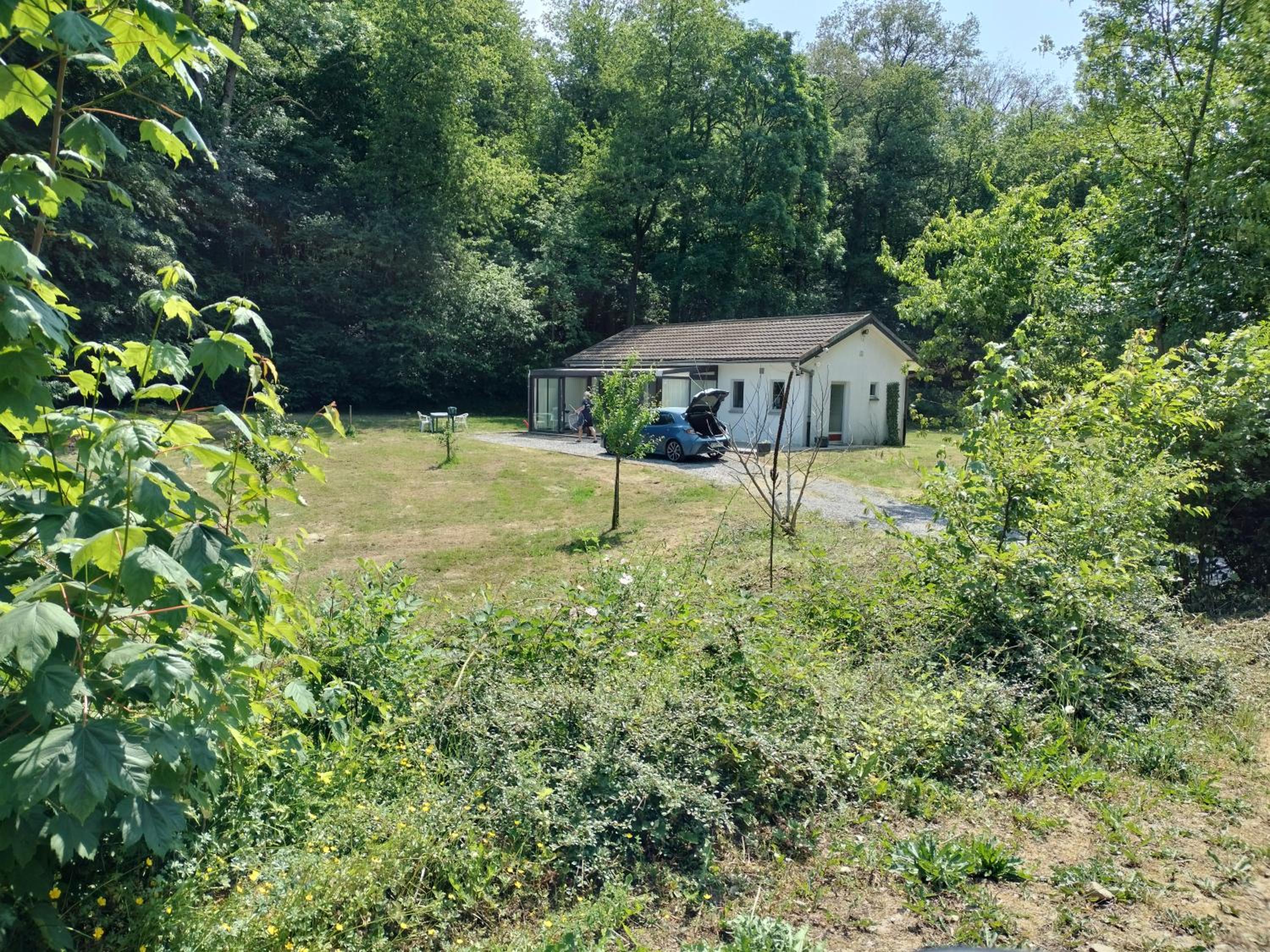 Deux étangs poissonneux au milieu des bois avec gîte moderne, la halte des deux lacs
