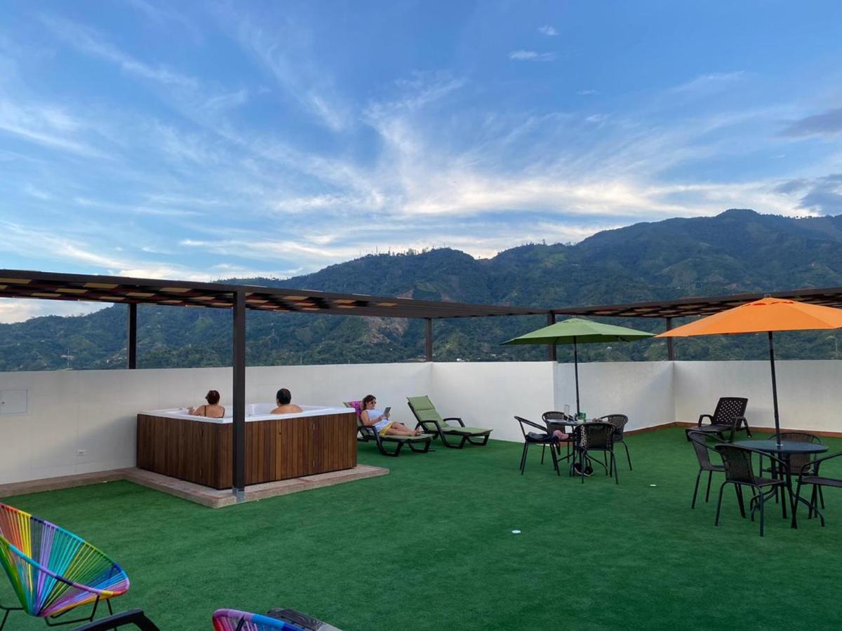 outdoor BBQ area