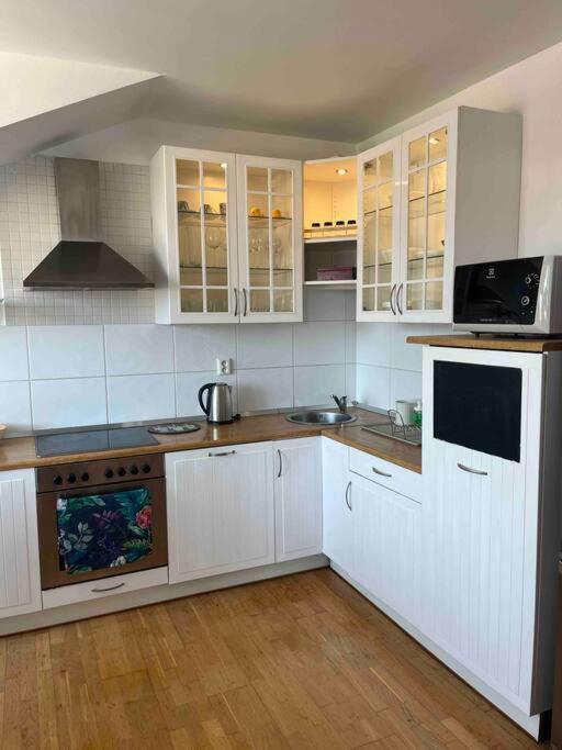 Panoramic apartment in old town Bratislava