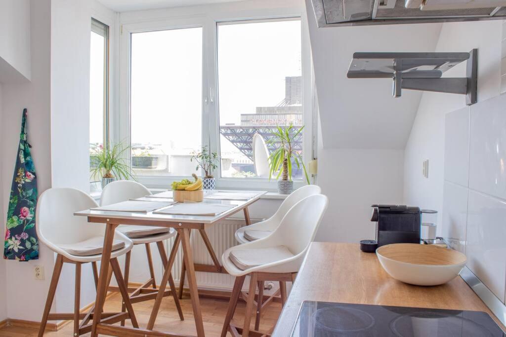 Panoramic apartment in old town Bratislava