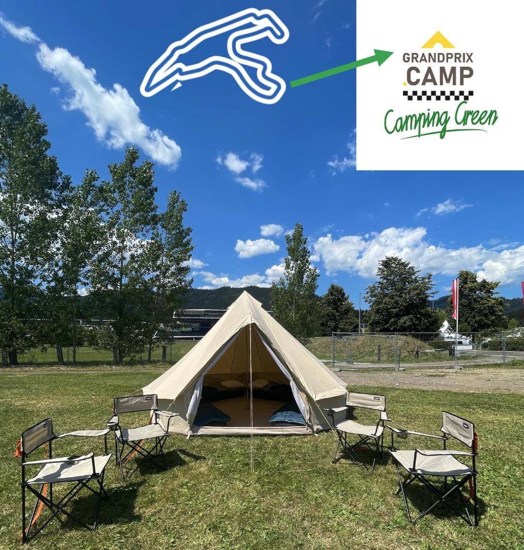 GrandPrixCamp Spa Francorchamps closest camping to the circuit including track view
