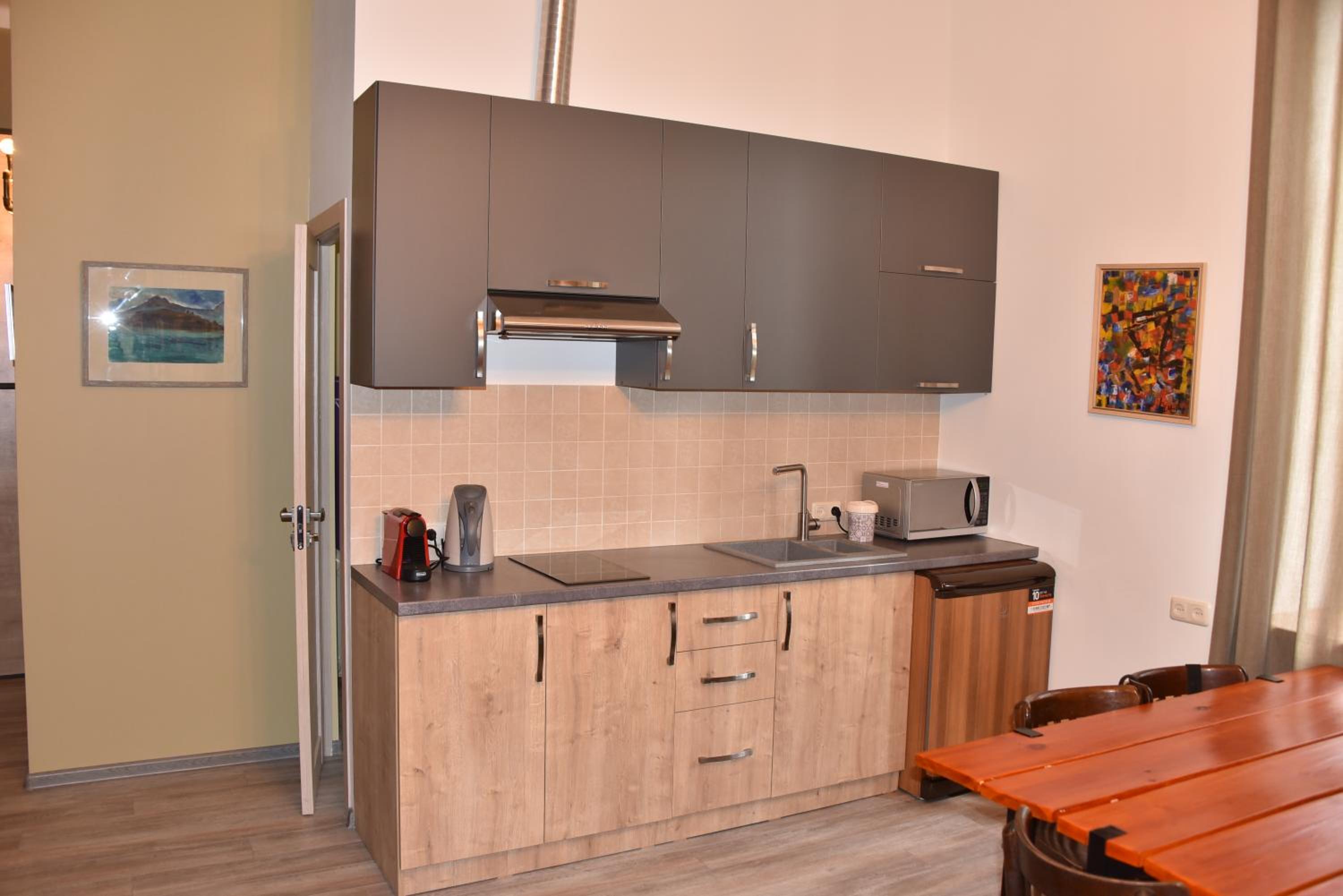 Library apartment with balcony near Opera