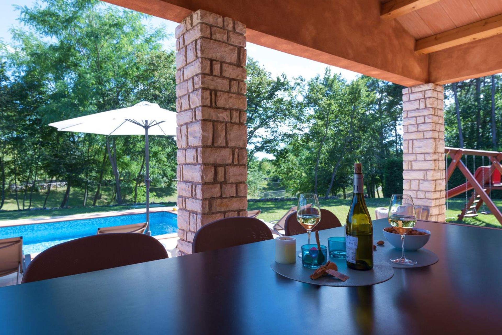 Villa Goretini with private pool view 5