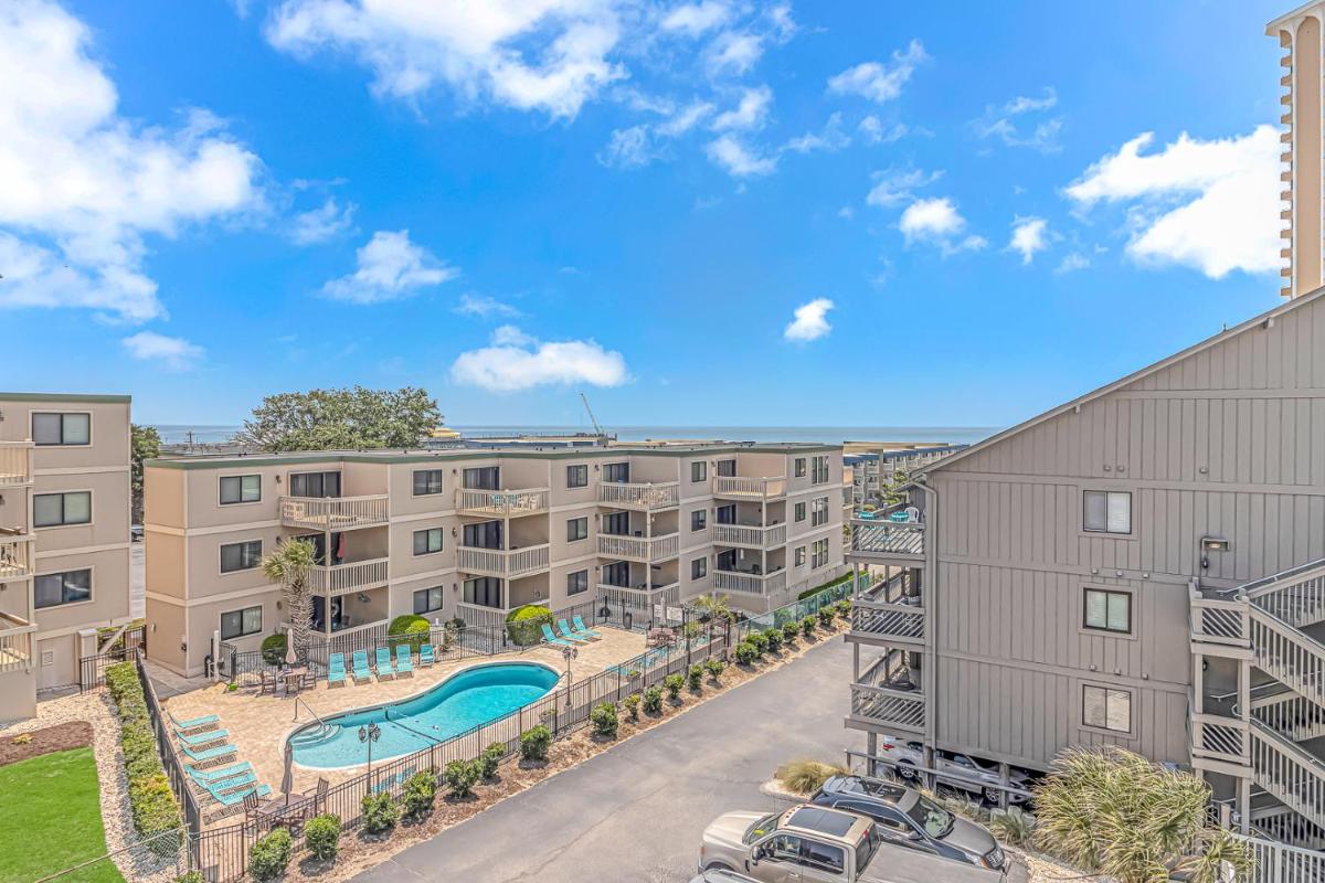 Fully Furnished Ocean View Two Bedroom Condo-Shipwatch Pointe 1- 319G view 2