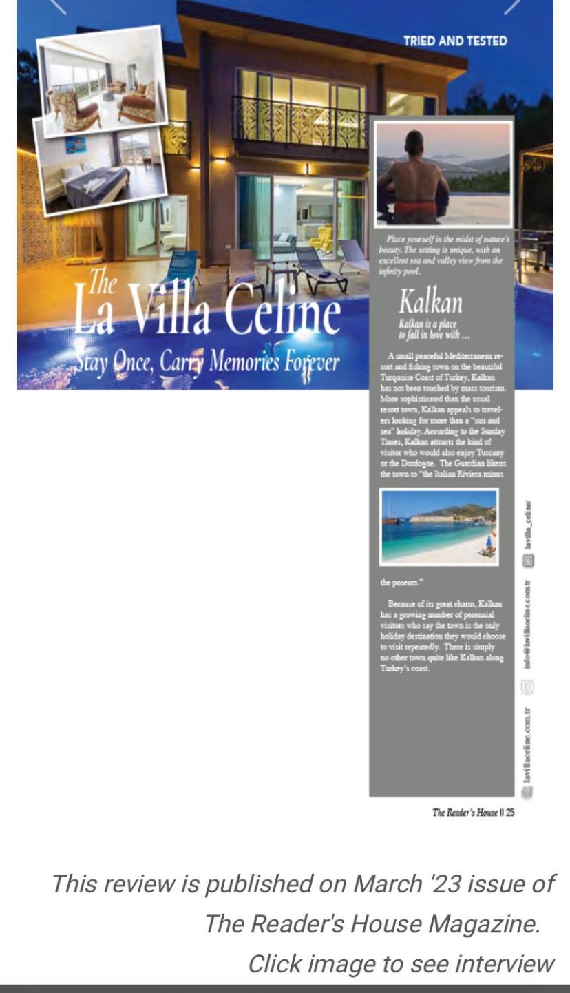 LA VILLA CELINE- XLarge villa complete privacy in nature, pool with wonderful view view 3