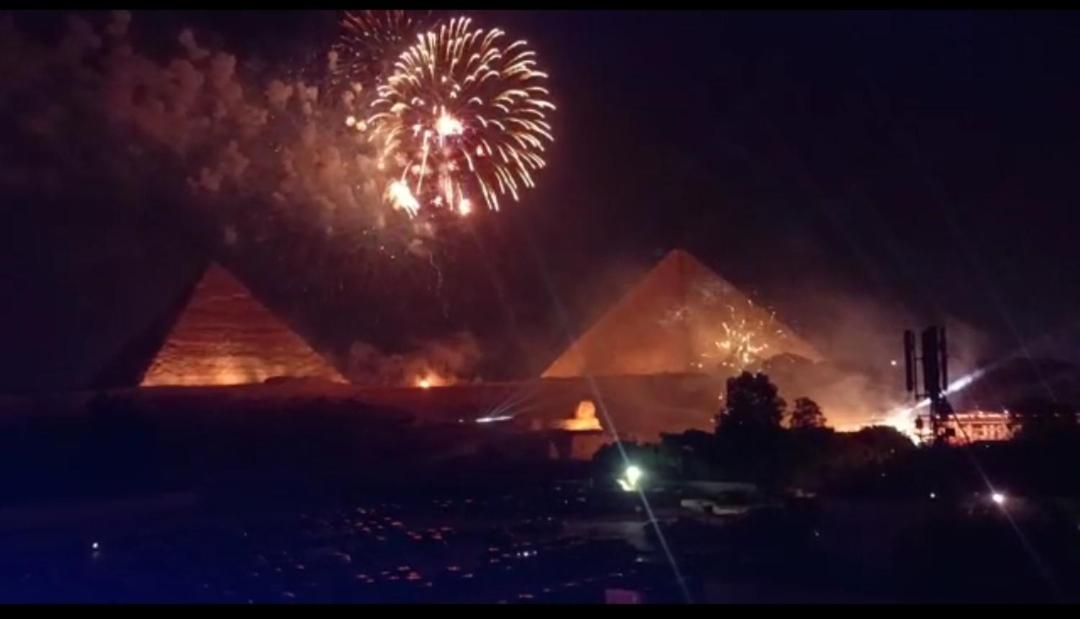 Anubis kingdom pyramids view