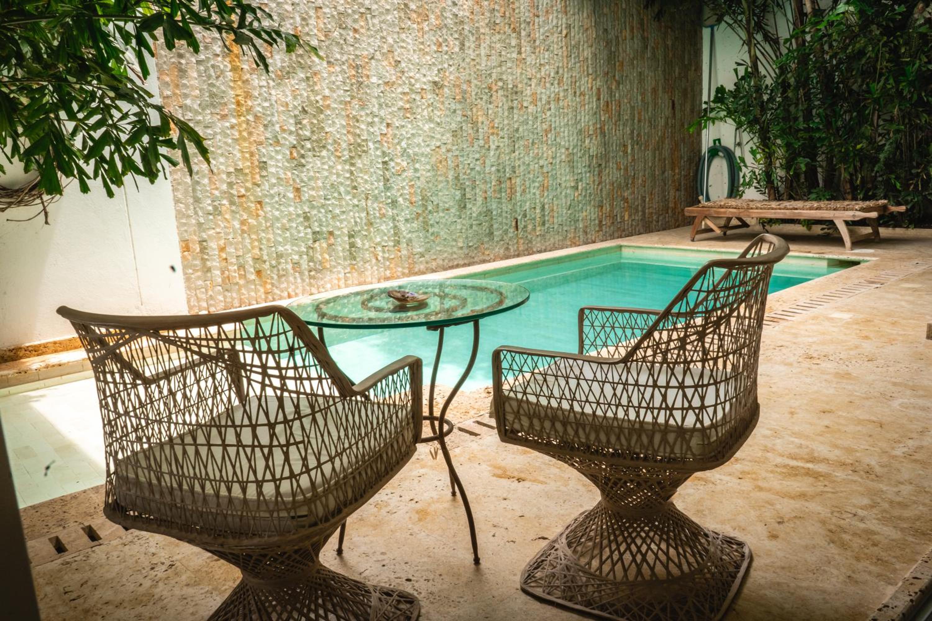 Casa Mangle, Jacuzzi + Piscina privada. 25 mts del Mar