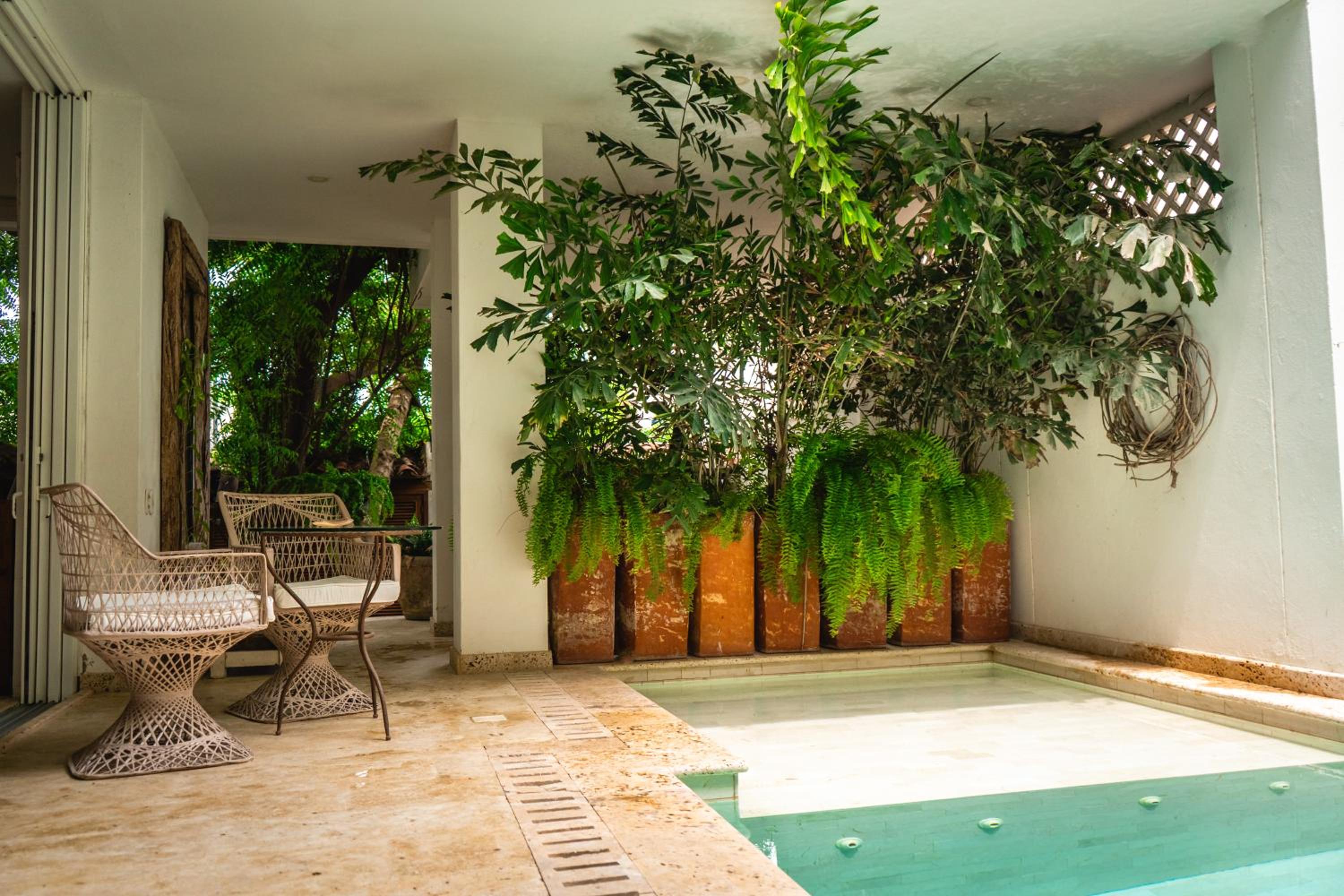 Casa Mangle, Jacuzzi + Piscina privada. 25 mts del Mar