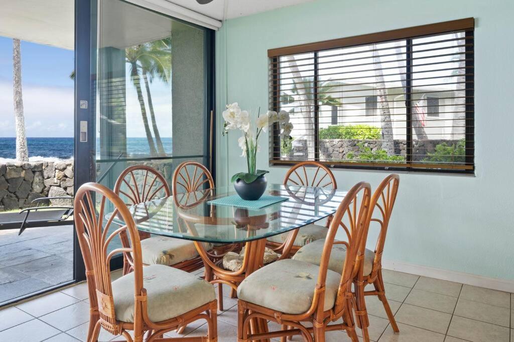 Step Into the Ocean from your Lanai @ Kona Reef D-8 view 2