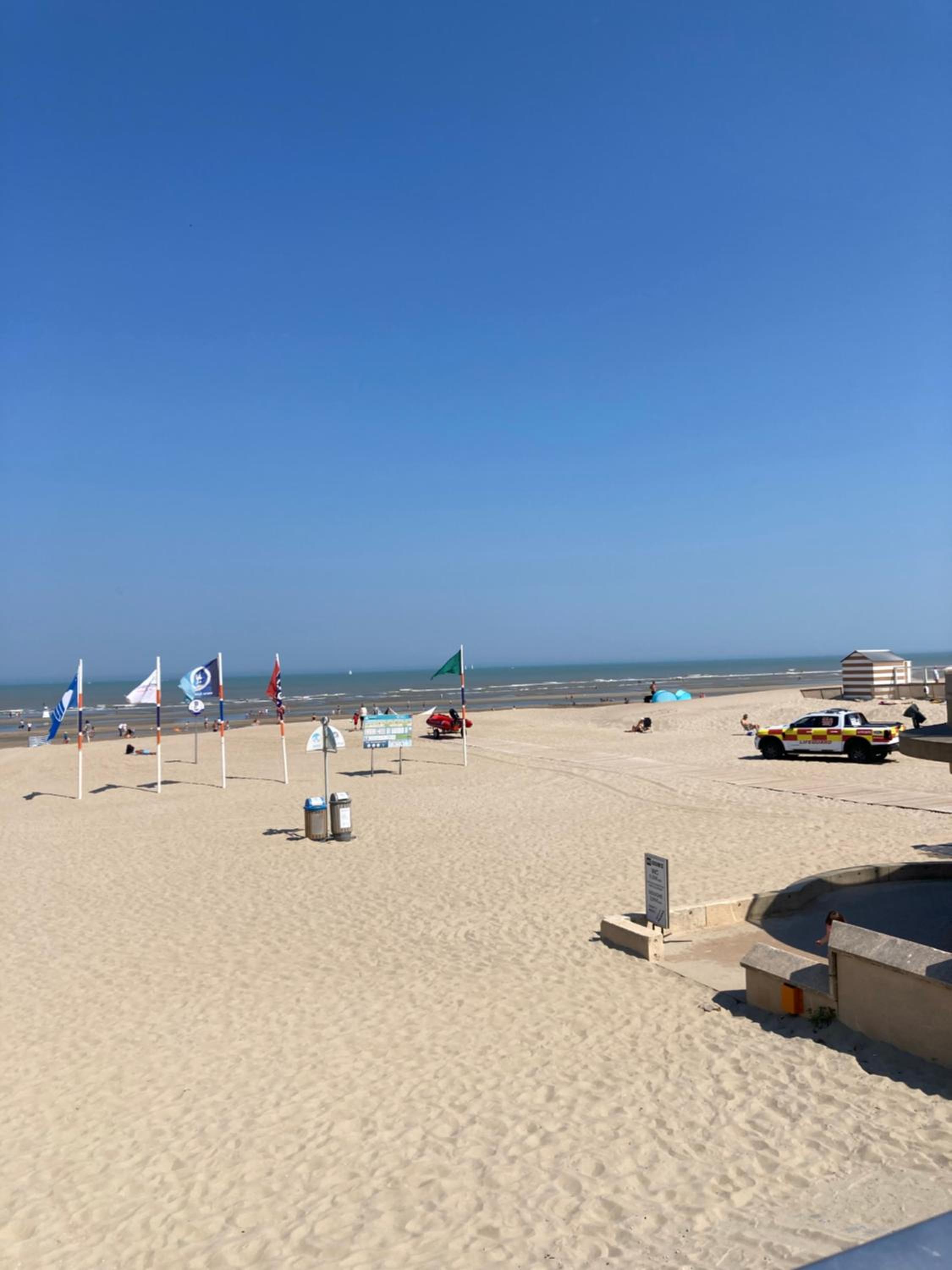 Strandstudio in hartje Koksijde