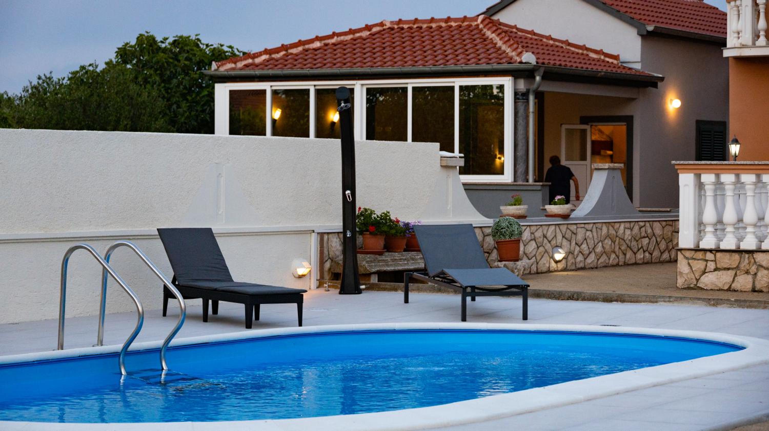 Zadar, Booking Zaton Villa Martinova holiday house with swimming pool view 5