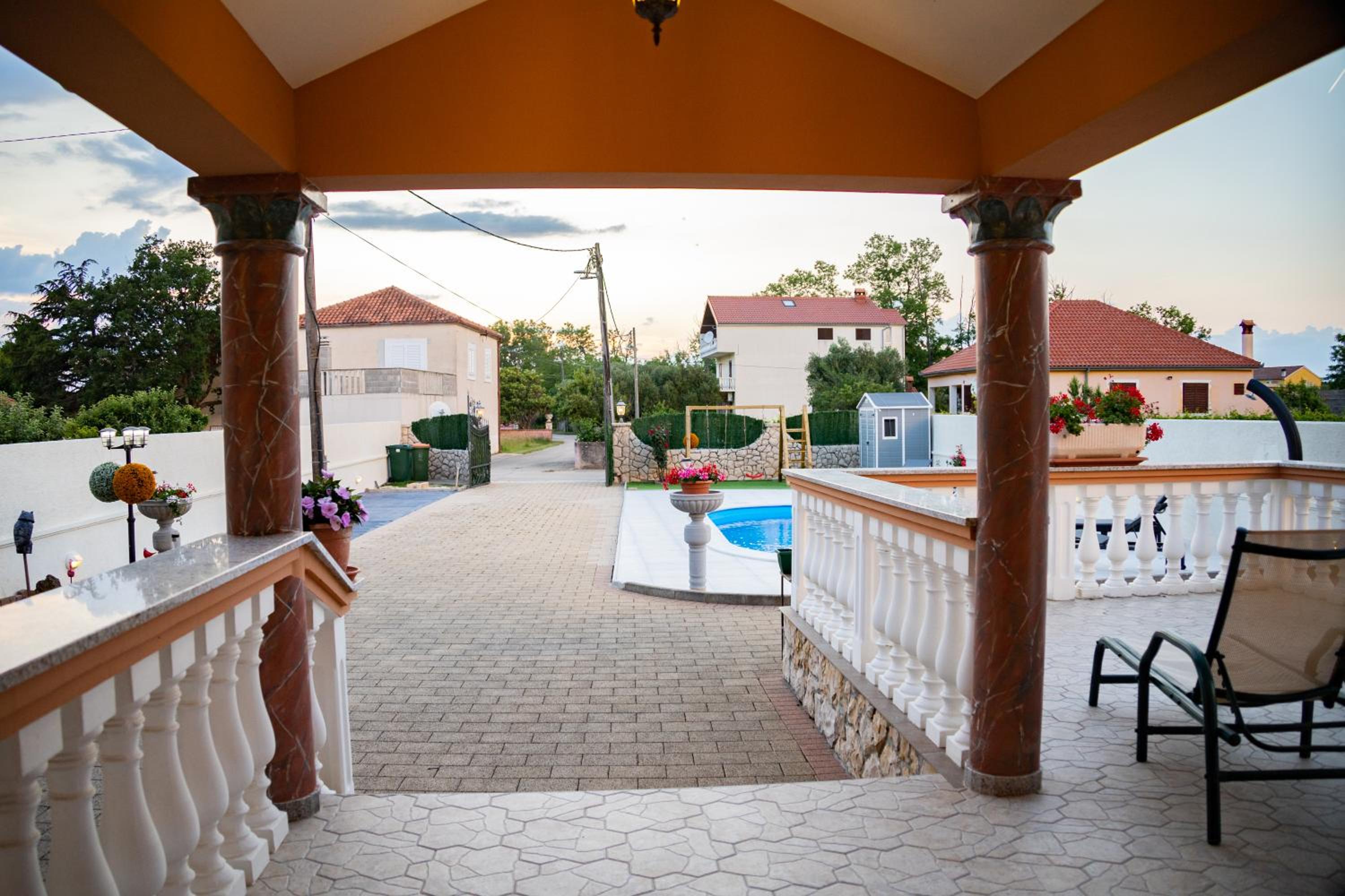 Zadar, Booking Zaton Villa Martinova holiday house with swimming pool view 3