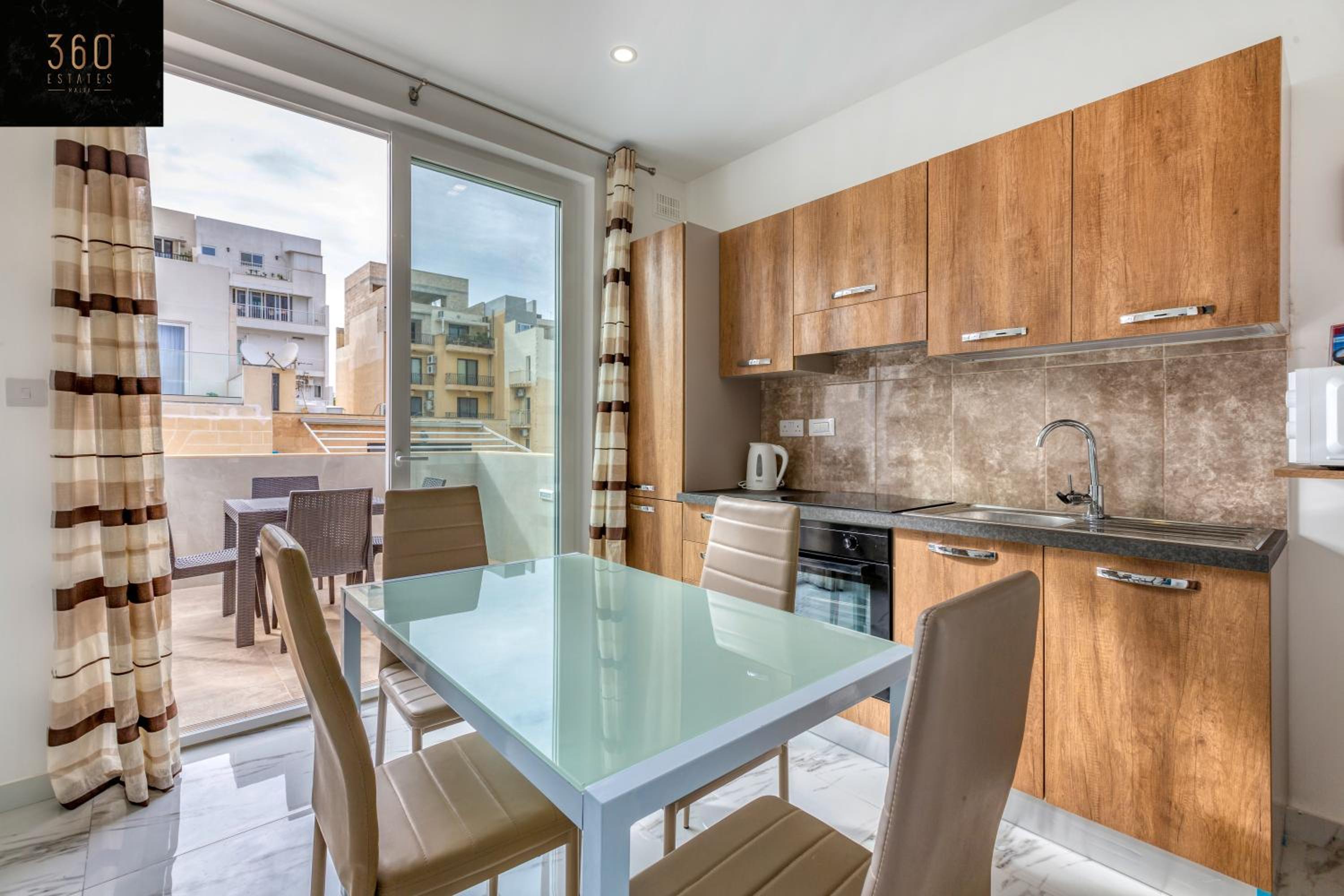 Duplex penthouse in St. Julian's with Views & BBQ by 360 Estates view 3