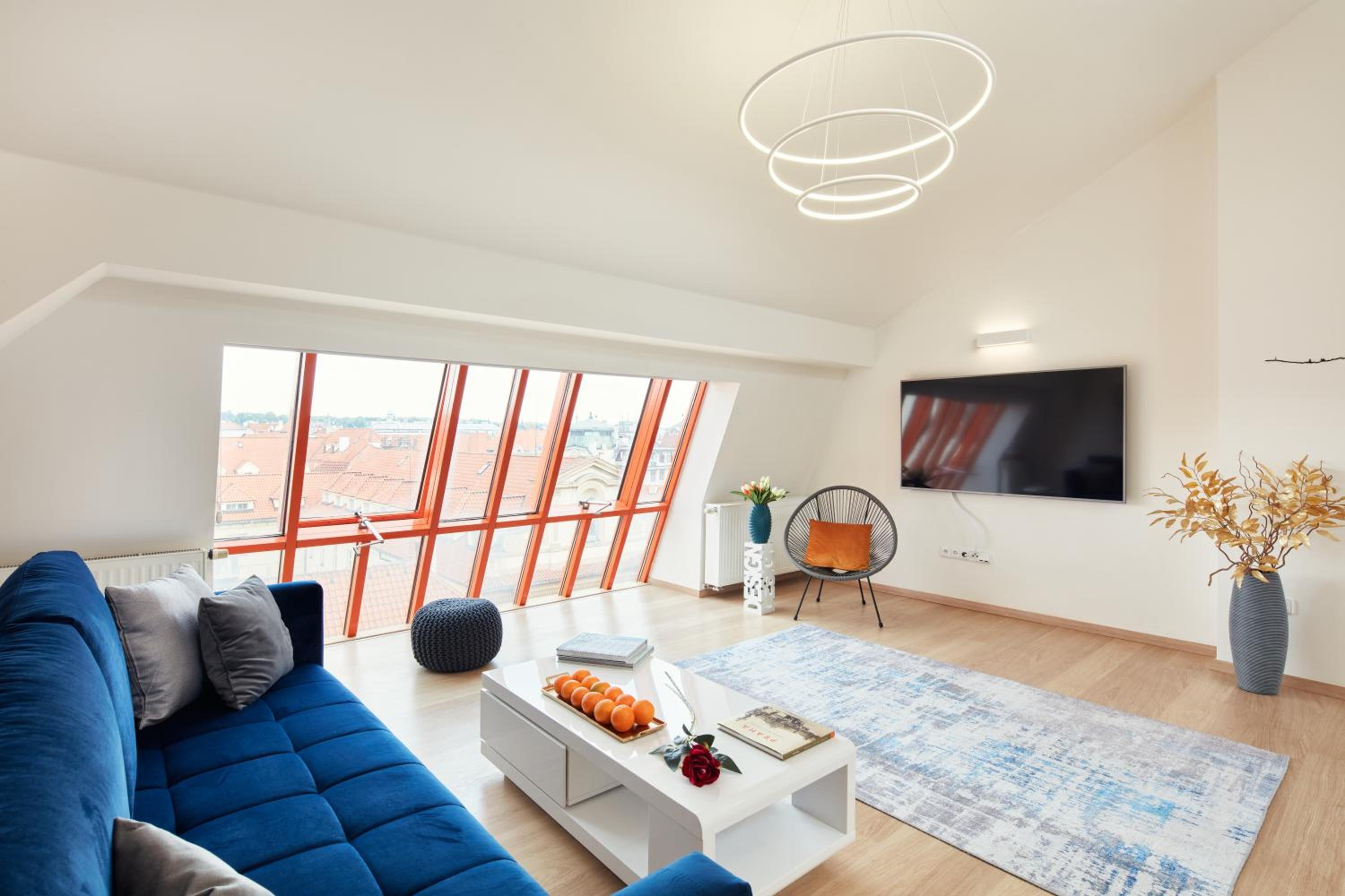 Exclusive Old Town Suites with City Views & AC by EasyBNB Premium