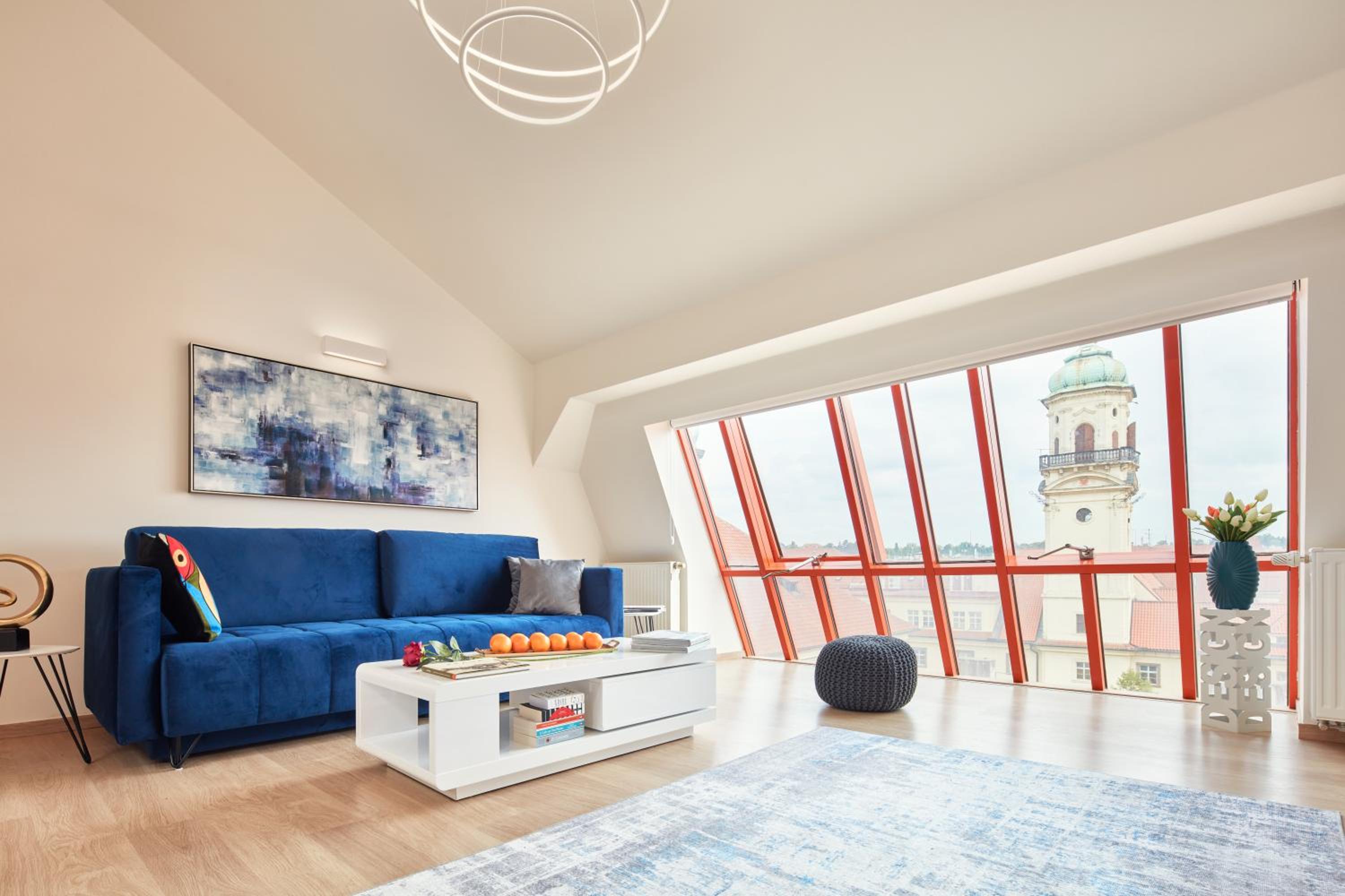 Exclusive Old Town Suites with City Views & AC by EasyBNB Premium