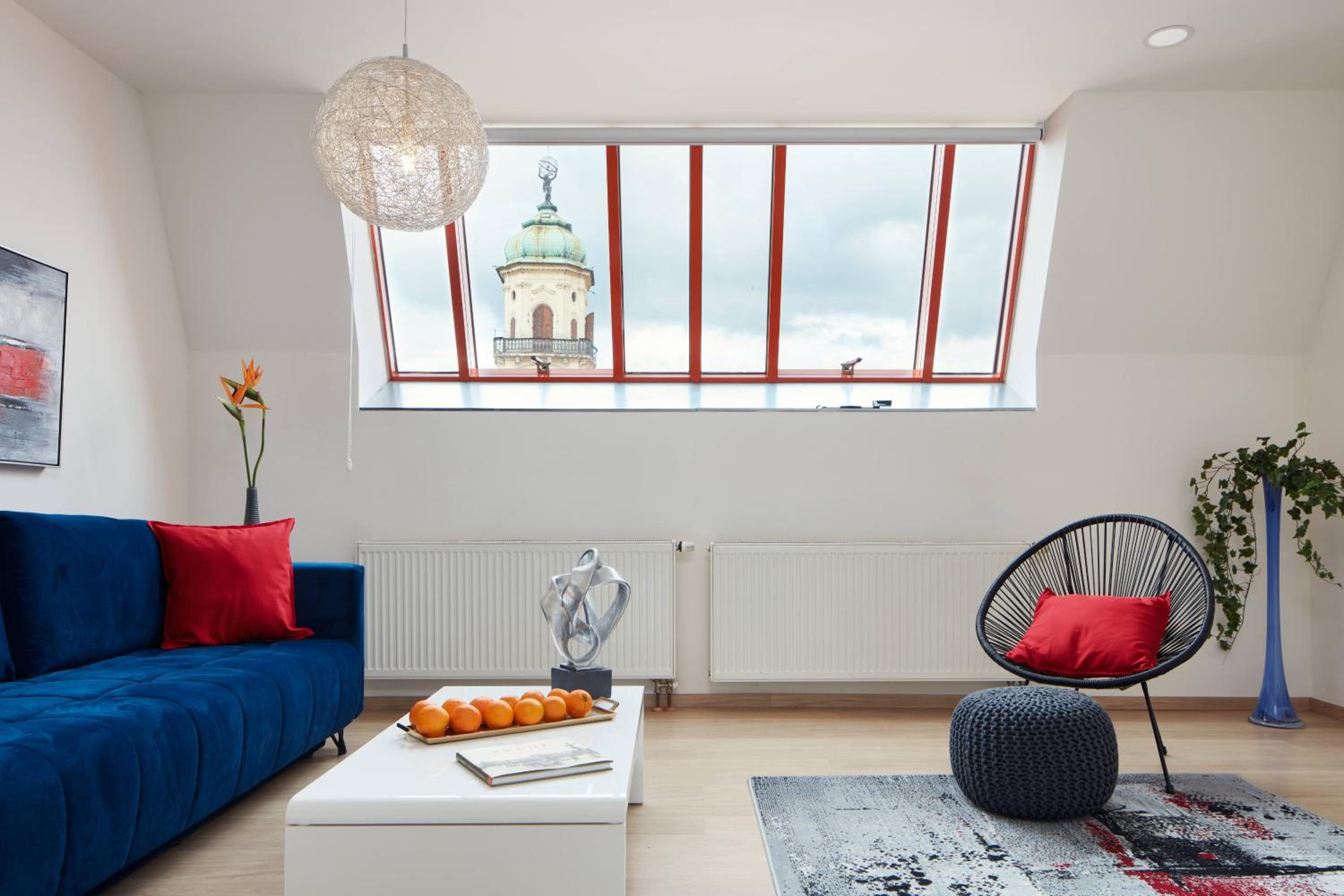 Exclusive Old Town Suites with City Views & AC by EasyBNB Premium