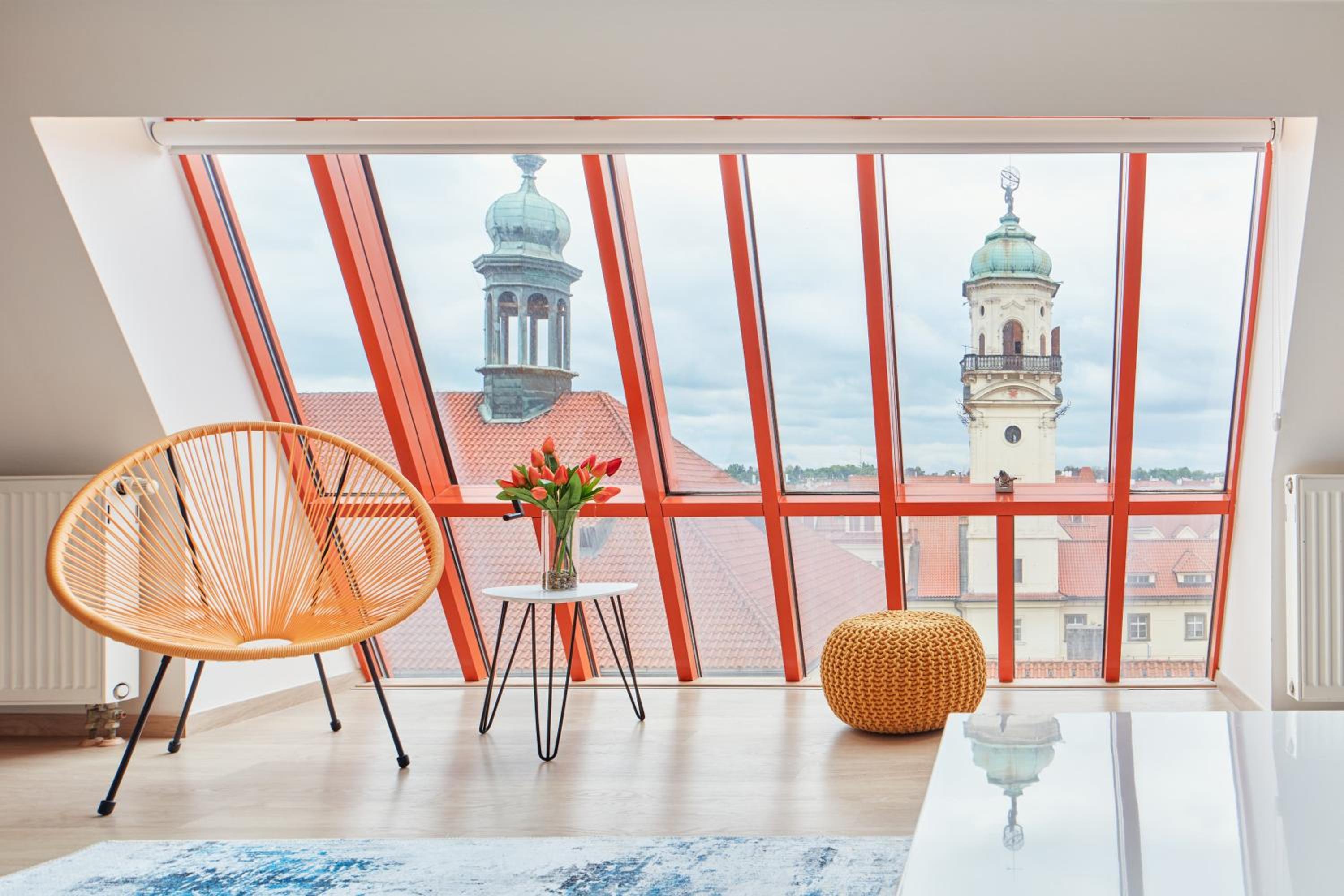 Exclusive Old Town Suites with City Views & AC by EasyBNB Premium