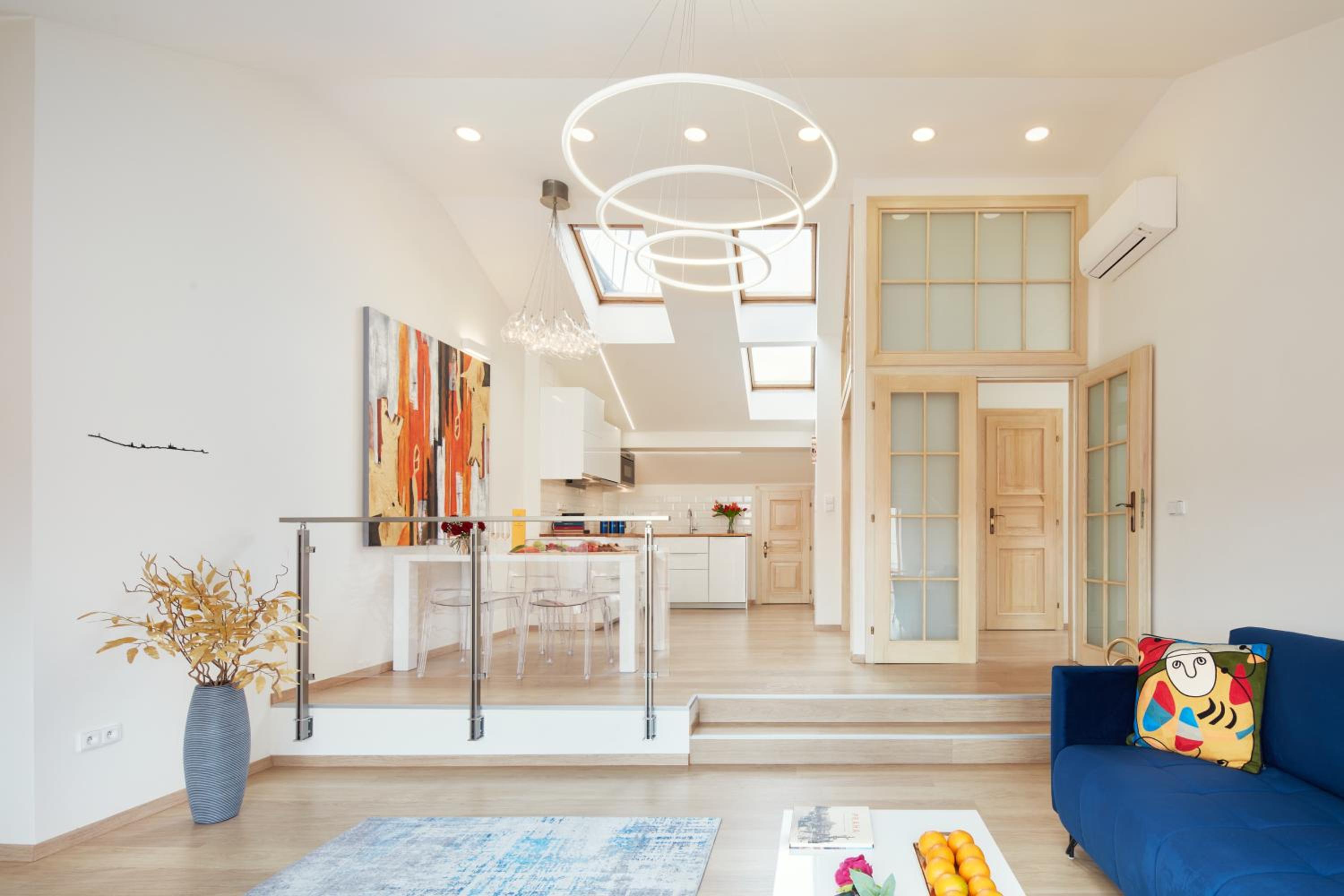 Exclusive Old Town Suites with City Views & AC by EasyBNB Premium
