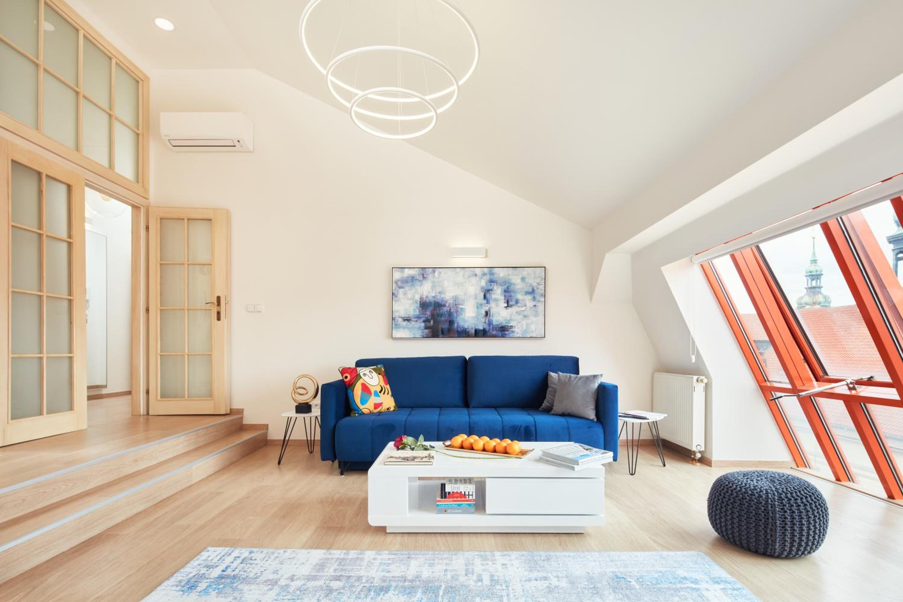 Exclusive Old Town Suites with City Views & AC by EasyBNB Premium