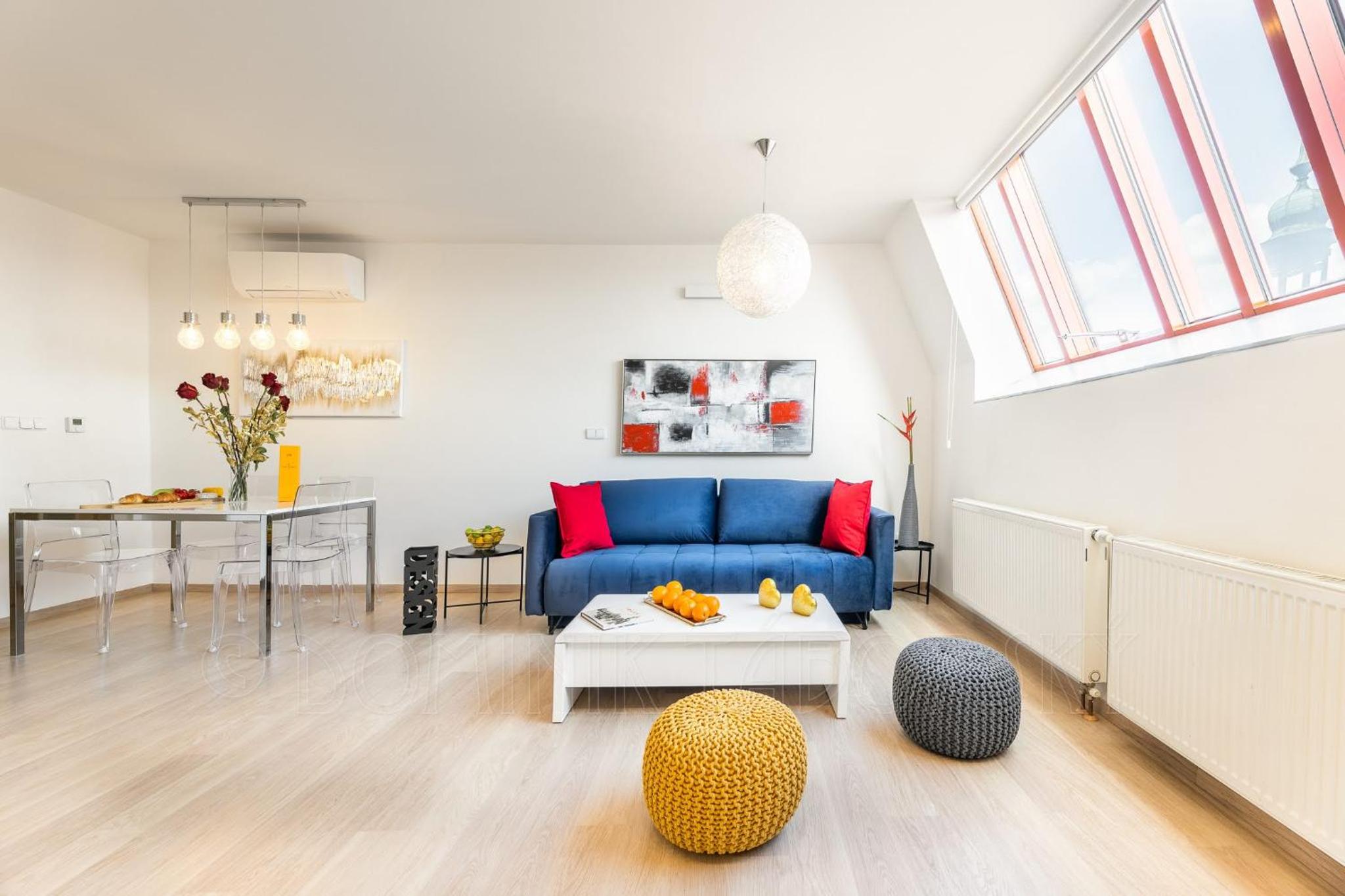 Exclusive Old Town Suites with City Views & AC by EasyBNB Premium